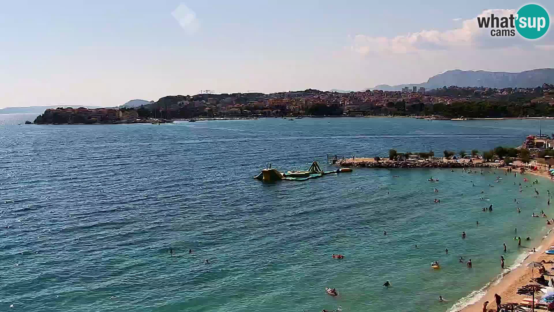 Webcam Playa de Podstrana – Vista en directo desde Hotel Split