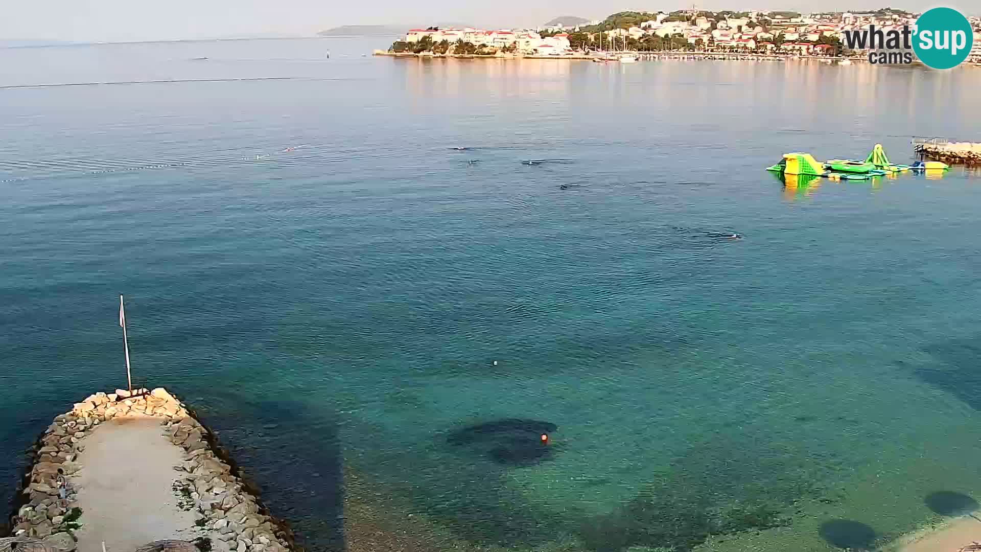 Webcam plage de Podstrana – Vue en direct depuis Hotel Split