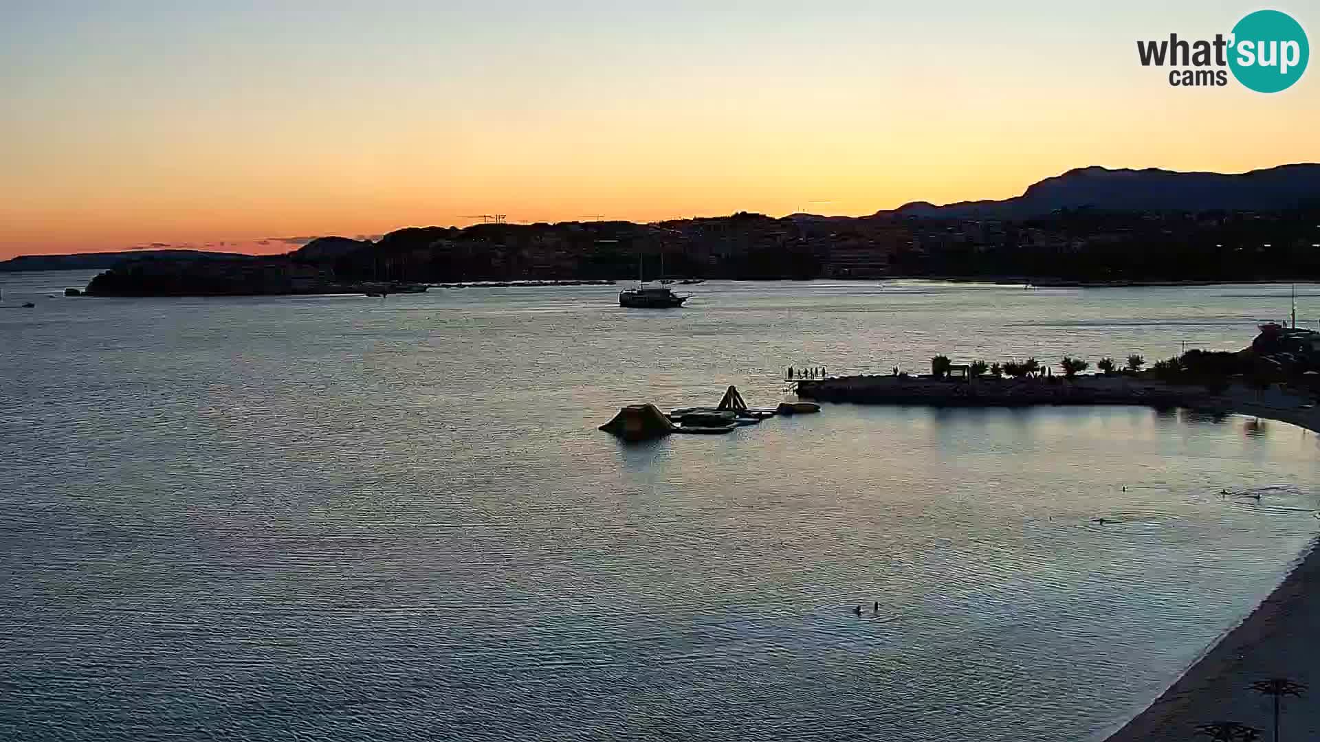 Podstrana Strand Webcam – Liveblick vom Hotel Split