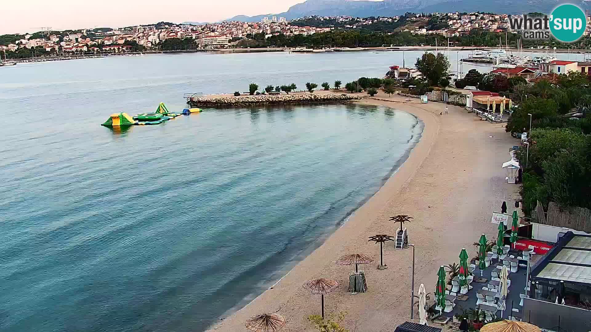 Podstrana Strand Webcam – Liveblick vom Hotel Split