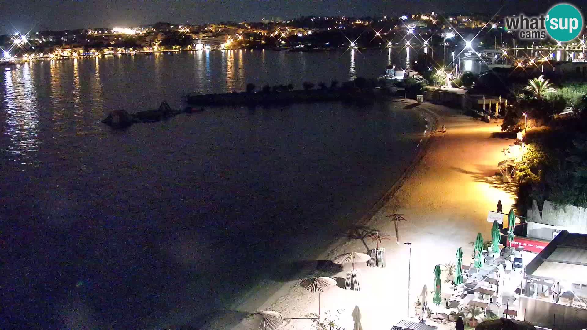 Webcam plage de Podstrana – Vue en direct depuis Hotel Split