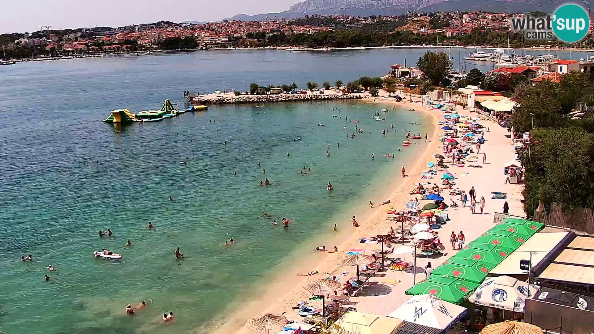 Webcam Playa de Podstrana – Vista en directo desde Hotel Split