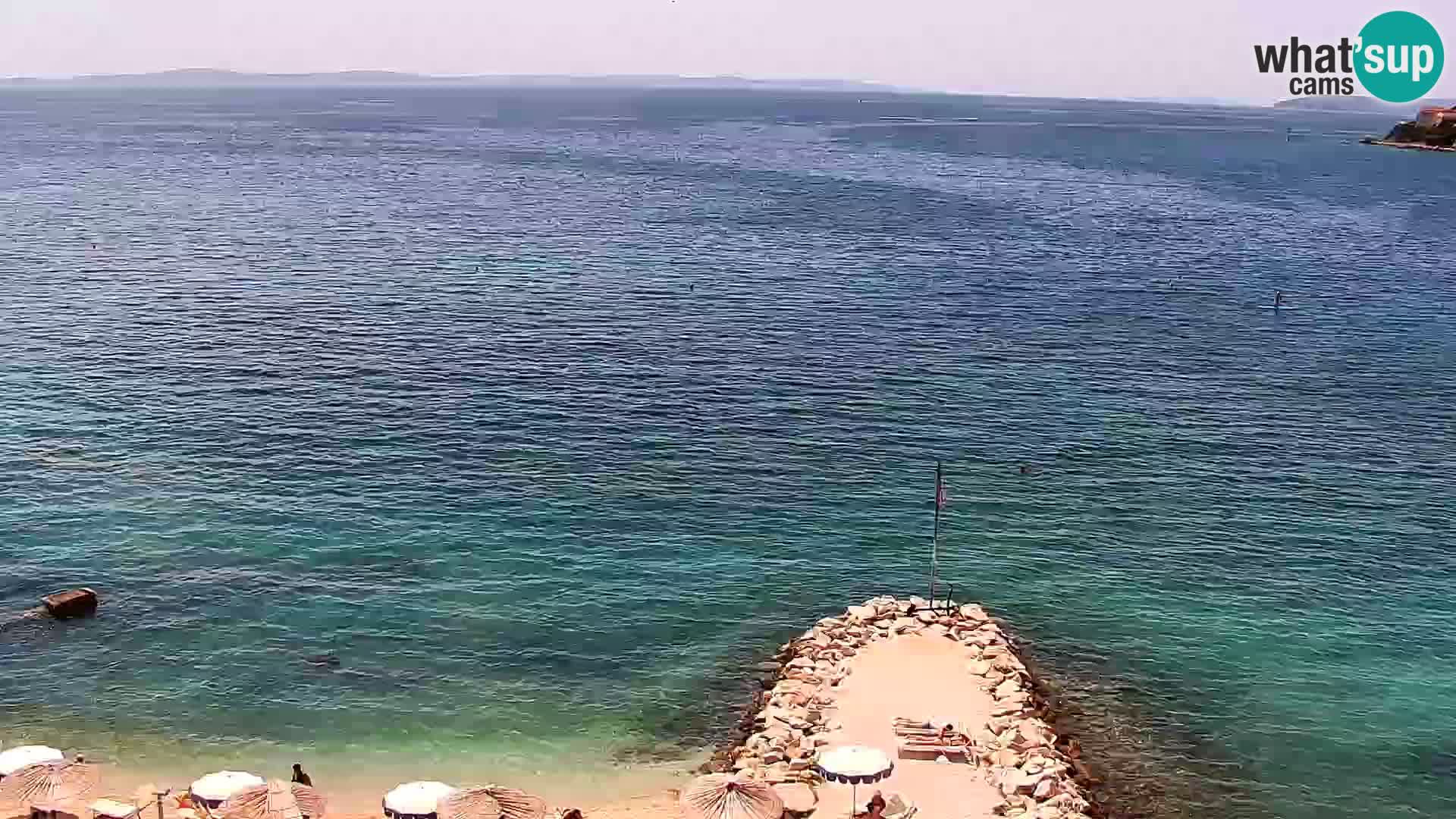 Webcam plage de Podstrana – Vue en direct depuis Hotel Split