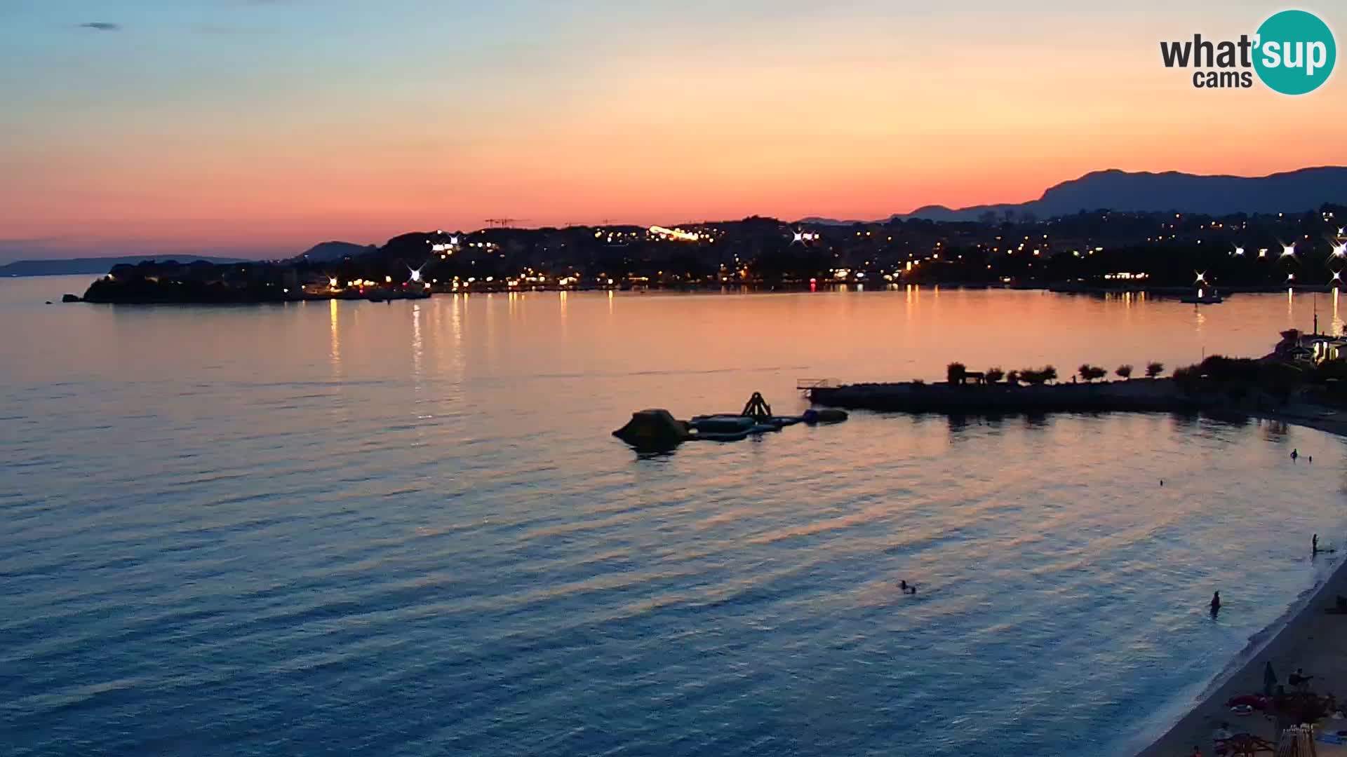 Podstrana Beach Webcam – Live View from Hotel Split