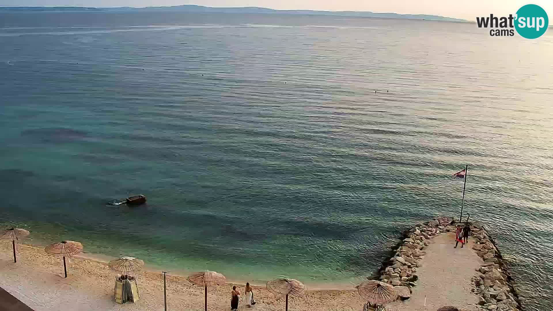 Podstrana Beach Webcam – Live View from Hotel Split