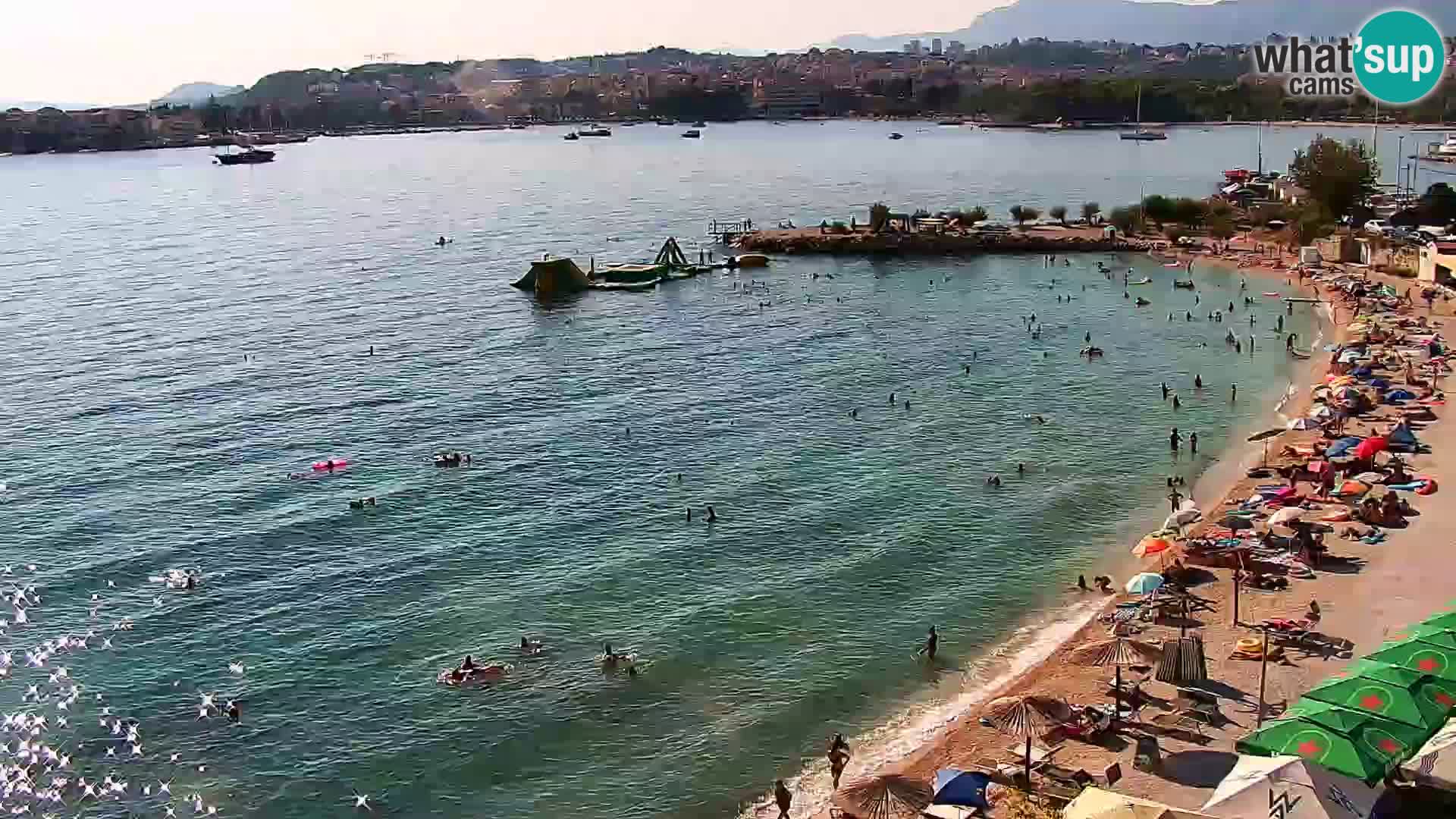 Webcam Playa de Podstrana – Vista en directo desde Hotel Split