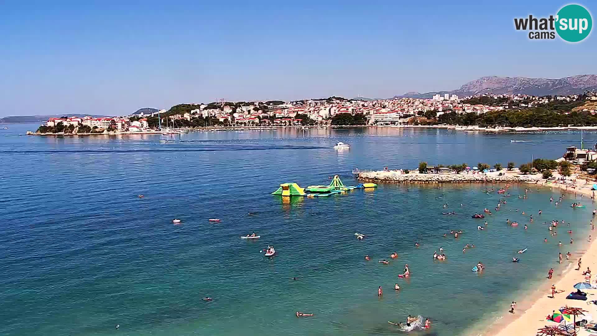 Webcam Spiaggia di Podstrana – Diretta dall’Hotel Split