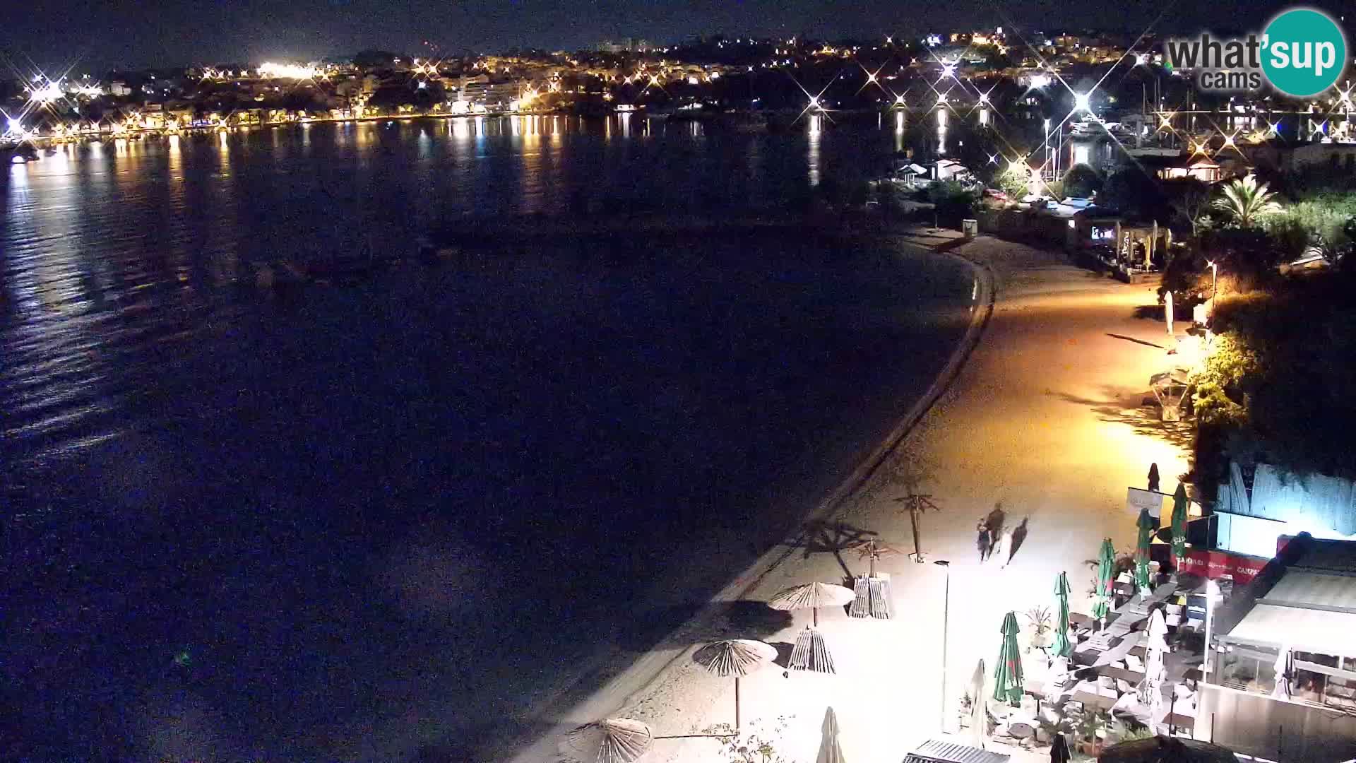 Web kamera Plaža Podstrana – Pogled uživo