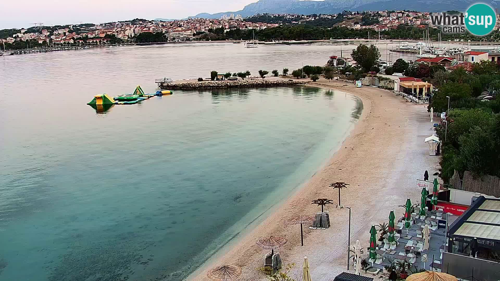 Webcam Playa de Podstrana – Vista en directo desde Hotel Split