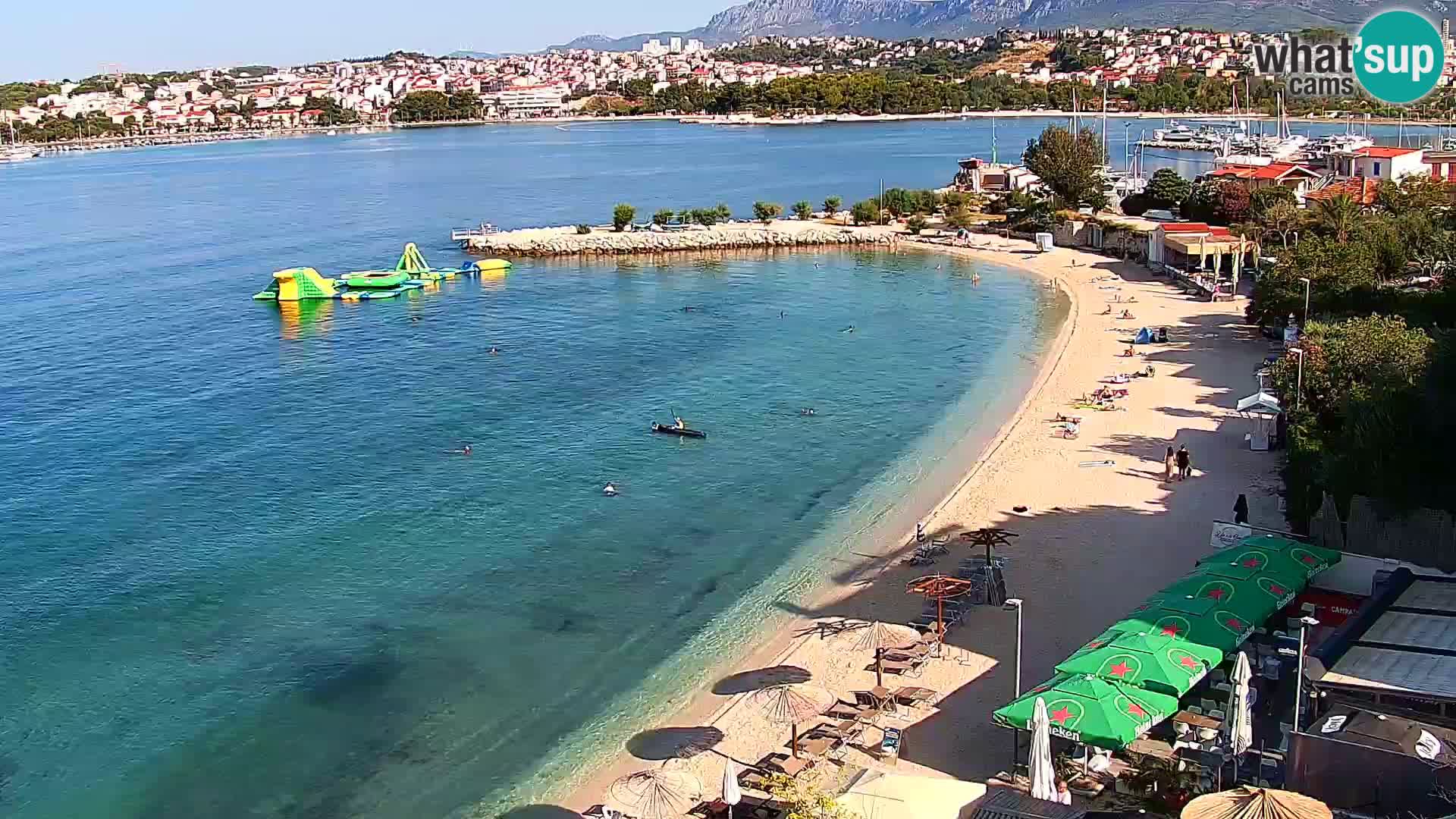 Podstrana Beach Webcam – Live View from Hotel Split