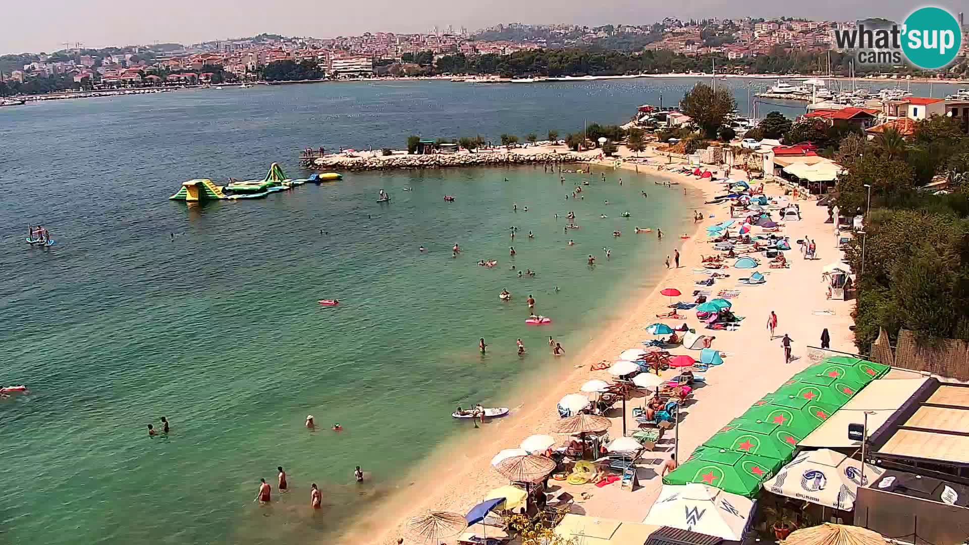 Podstrana Beach Webcam – Live View from Hotel Split