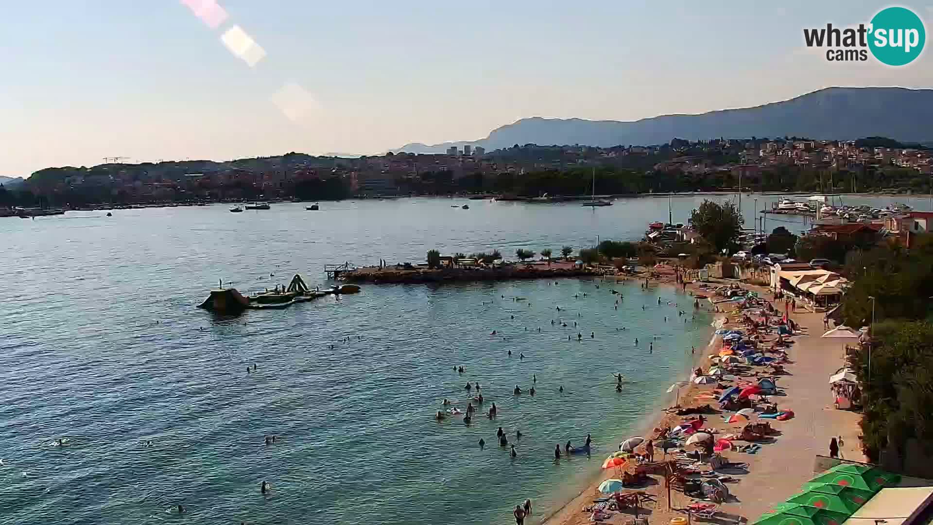 Podstrana Strand Webcam – Liveblick vom Hotel Split