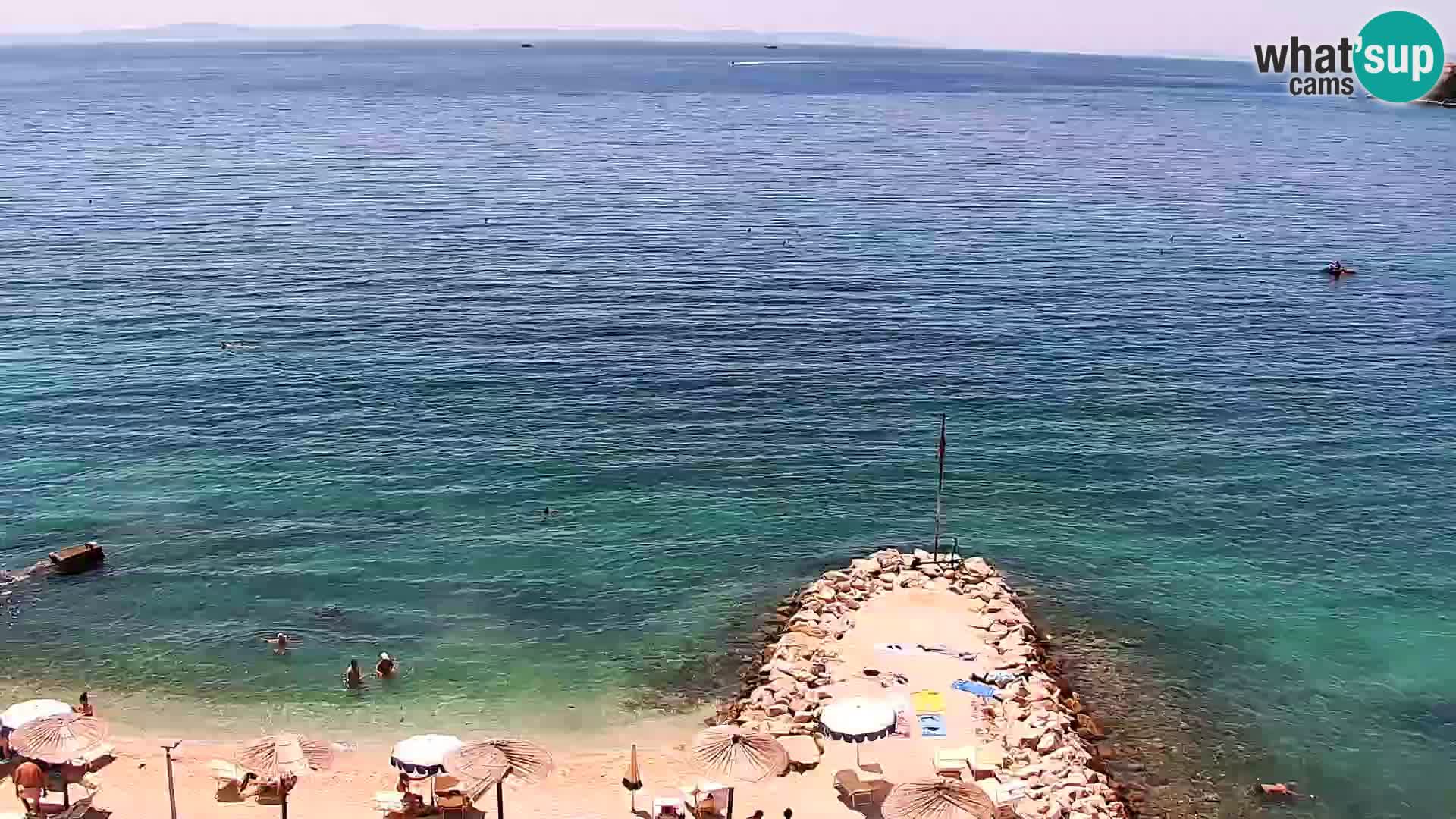 Podstrana Beach Webcam – Live View from Hotel Split