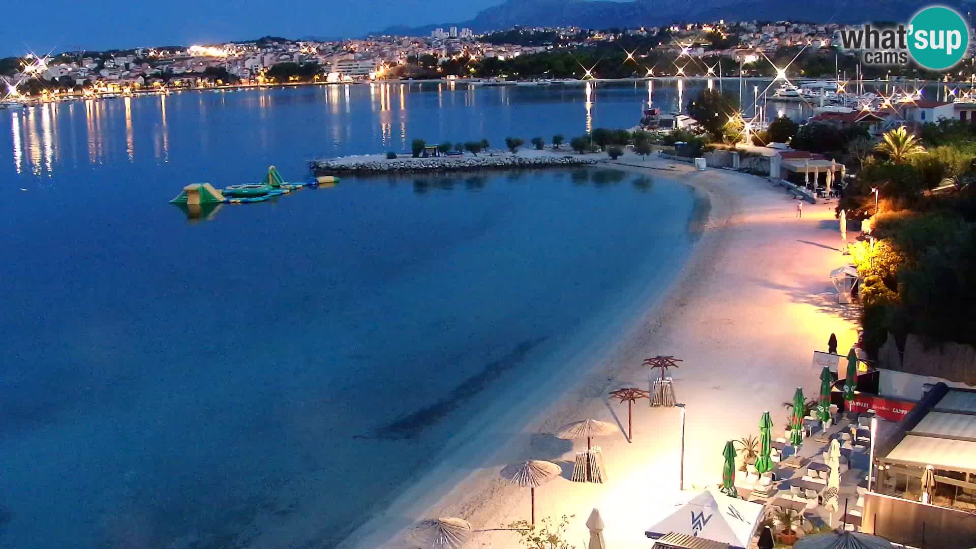 Webcam plage de Podstrana – Vue en direct depuis Hotel Split