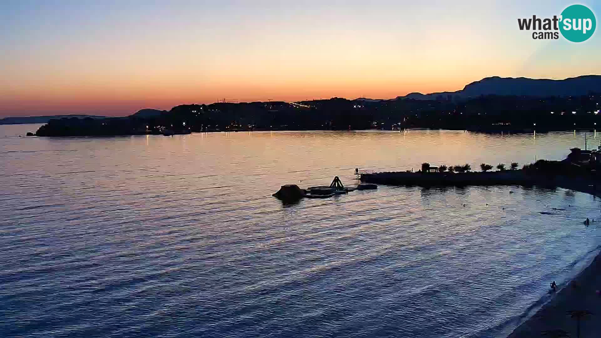 Webcam Spiaggia di Podstrana – Diretta dall’Hotel Split