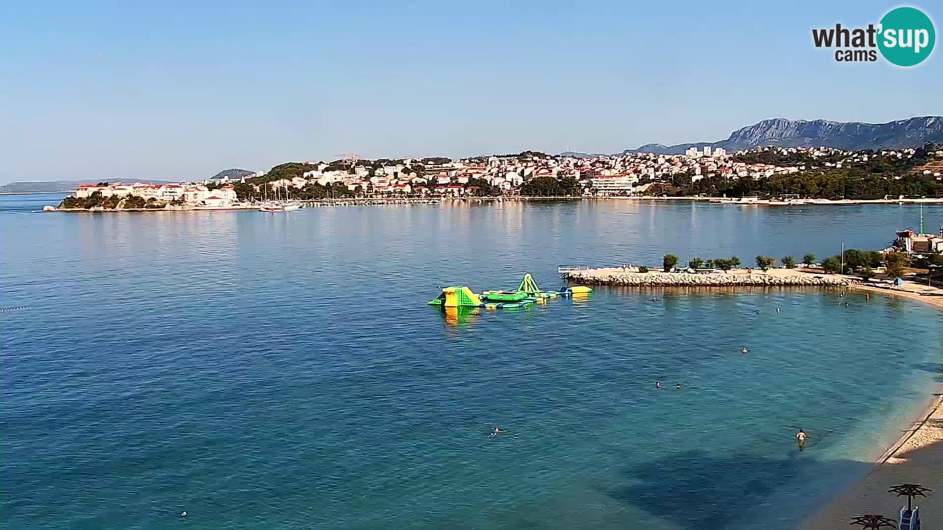 Webcam Playa de Podstrana – Vista en directo desde Hotel Split