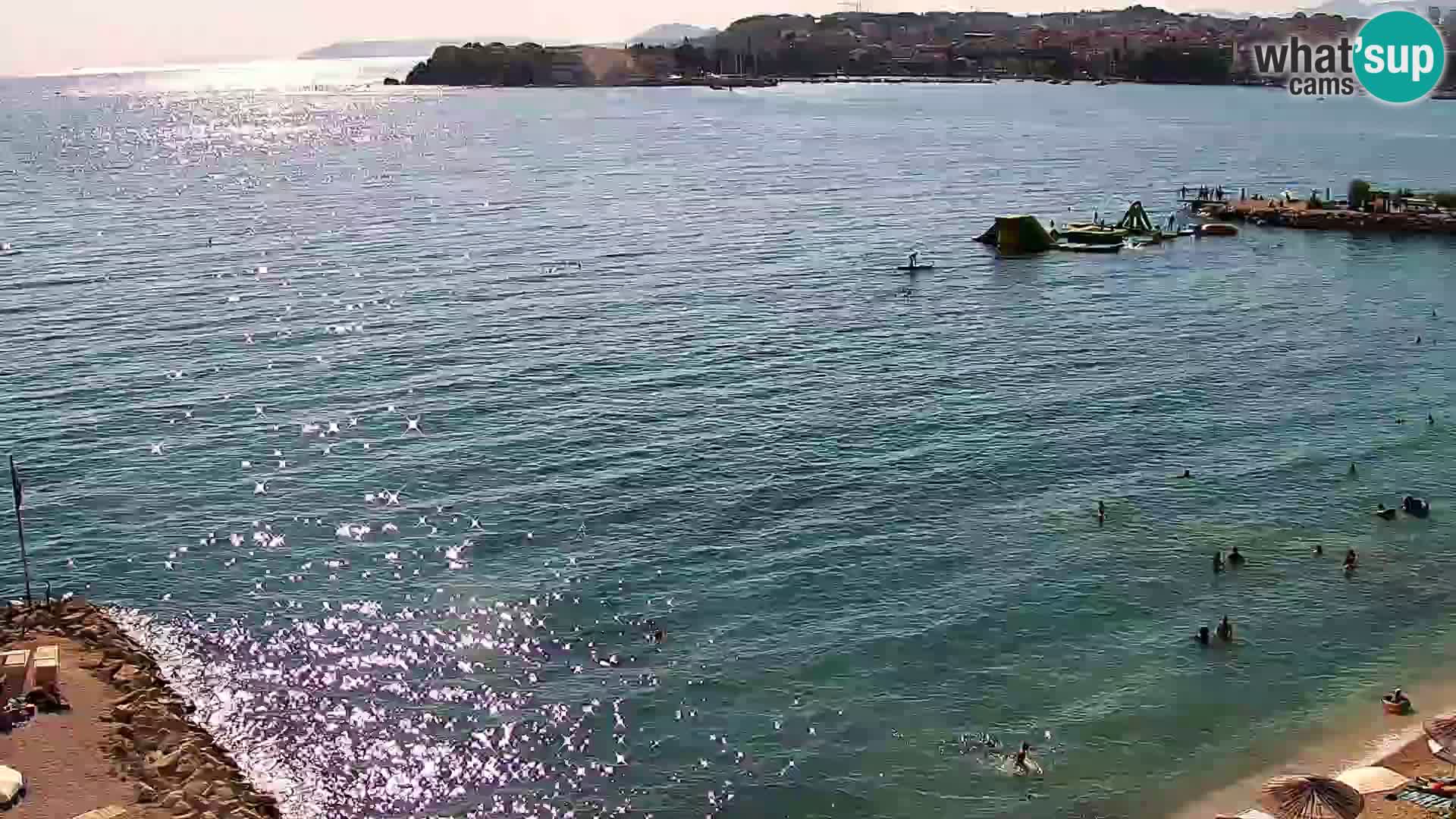 Spletna kamera Plaža Podstrana – Pogled v živo