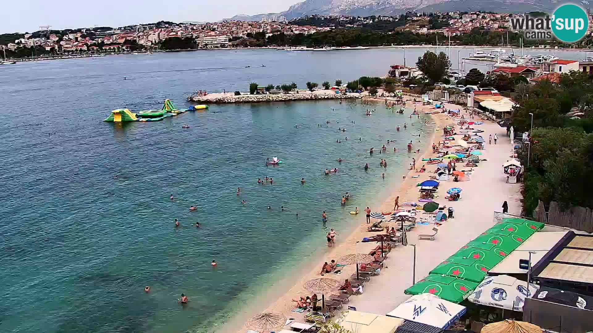 Podstrana Strand Webcam – Liveblick vom Hotel Split