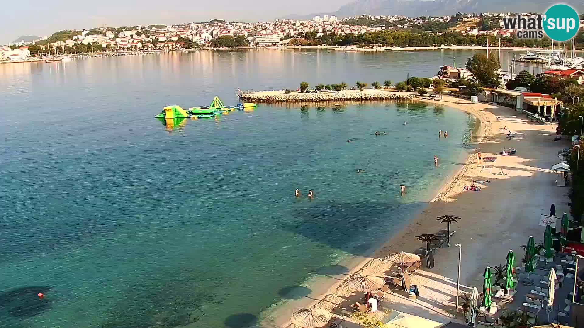 Podstrana Strand Webcam – Liveblick vom Hotel Split