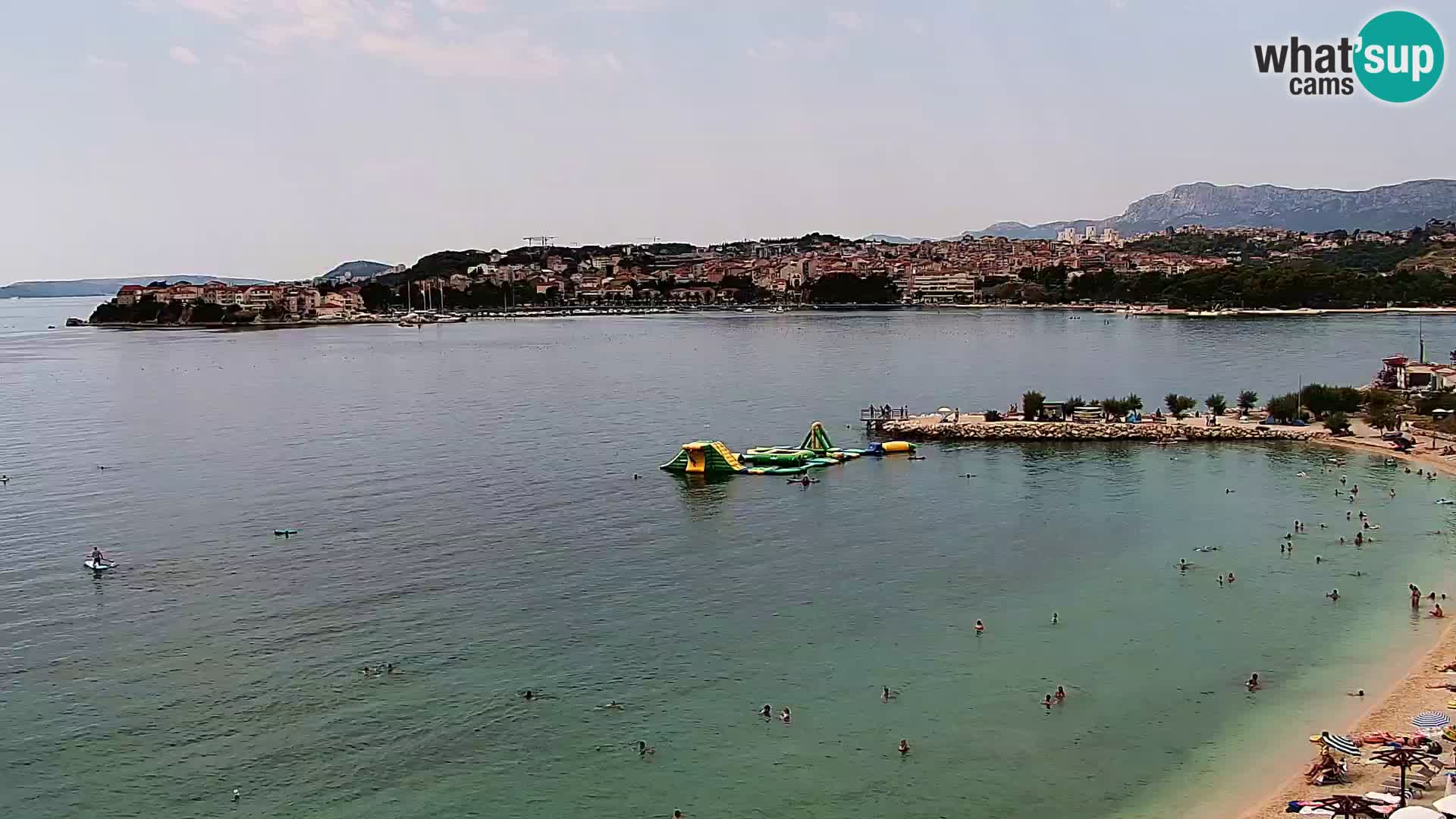 Web kamera Plaža Podstrana – Pogled uživo