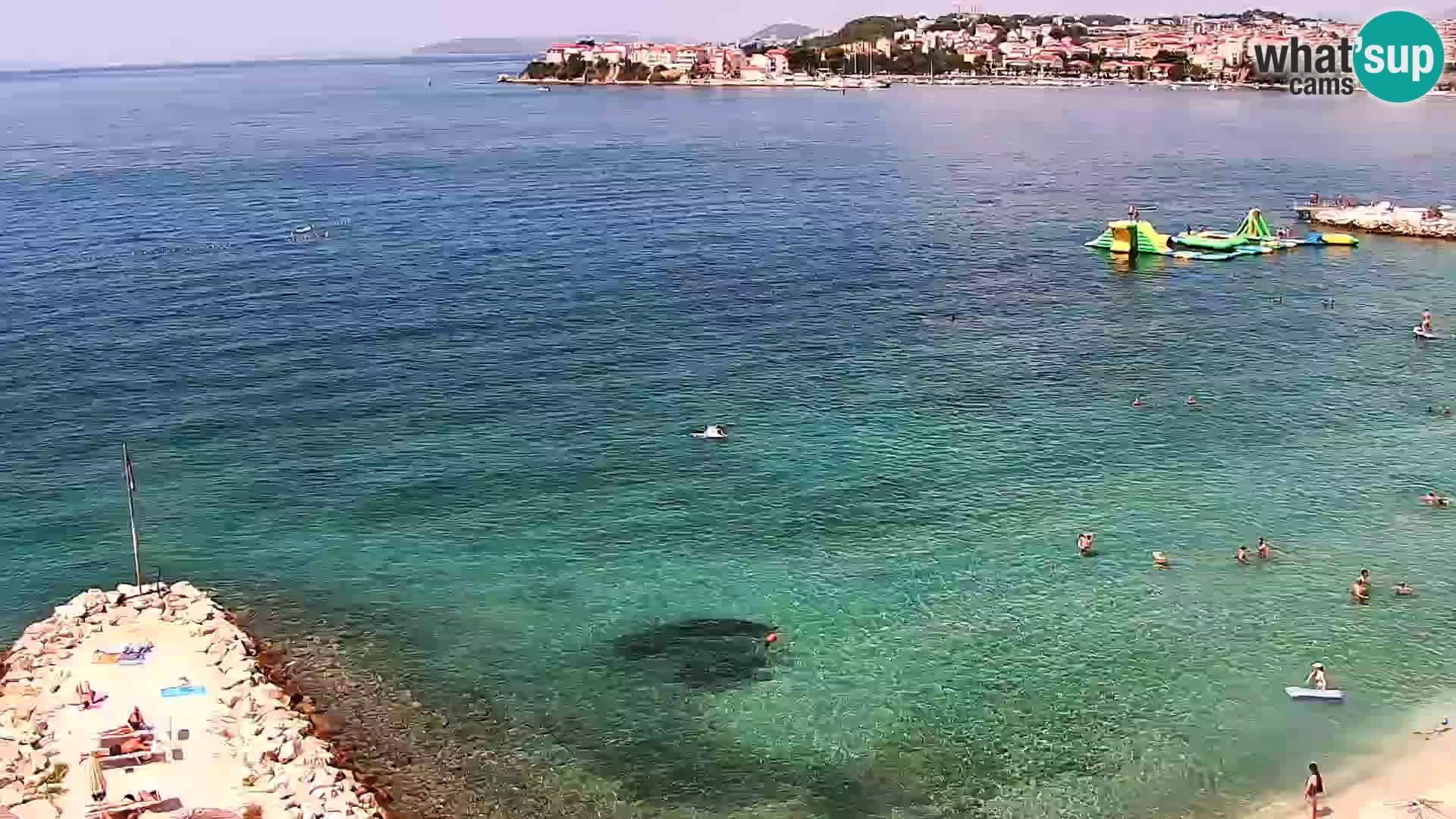 Web kamera Plaža Podstrana – Pogled uživo