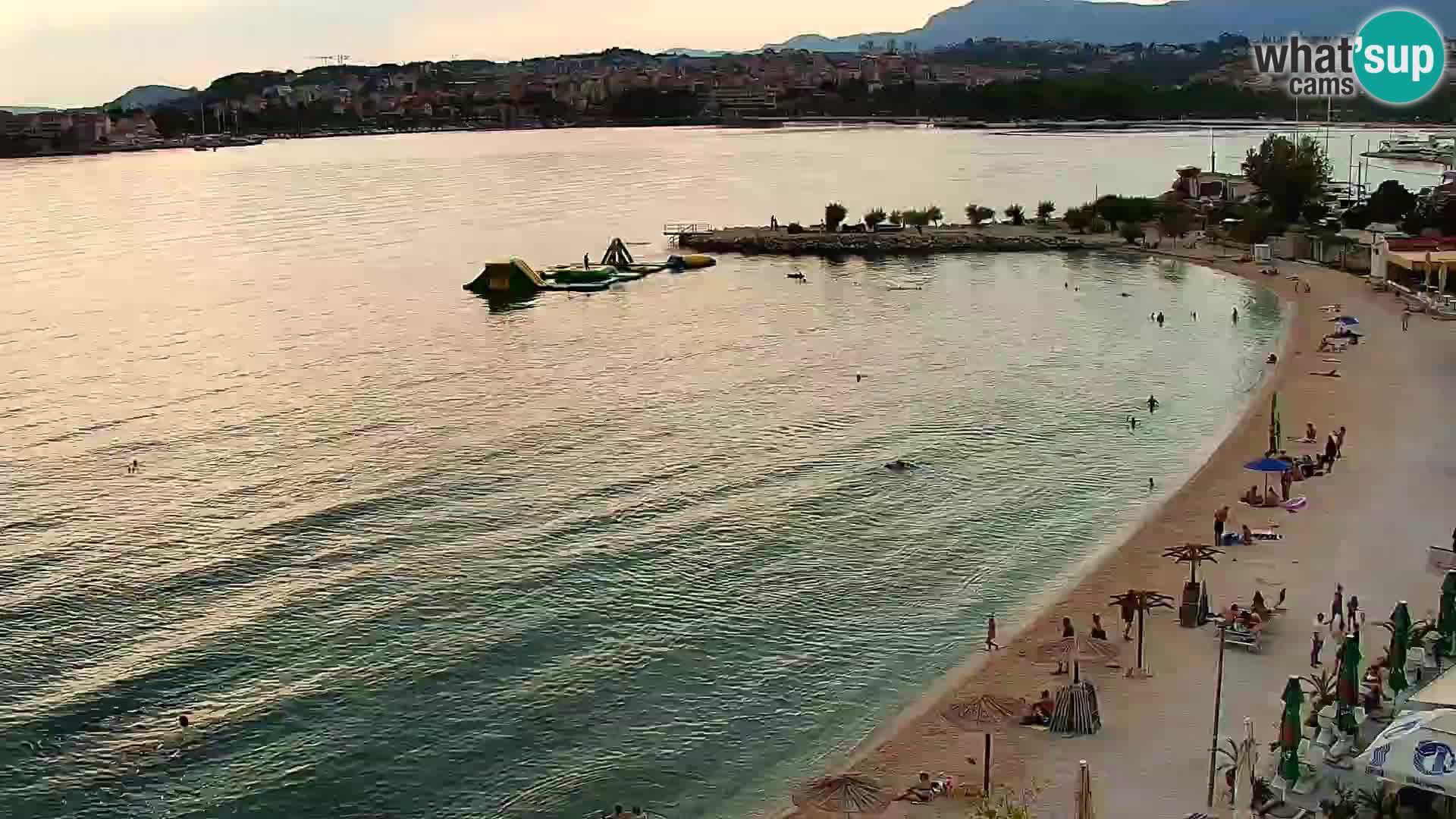 Web kamera Plaža Podstrana – Pogled uživo