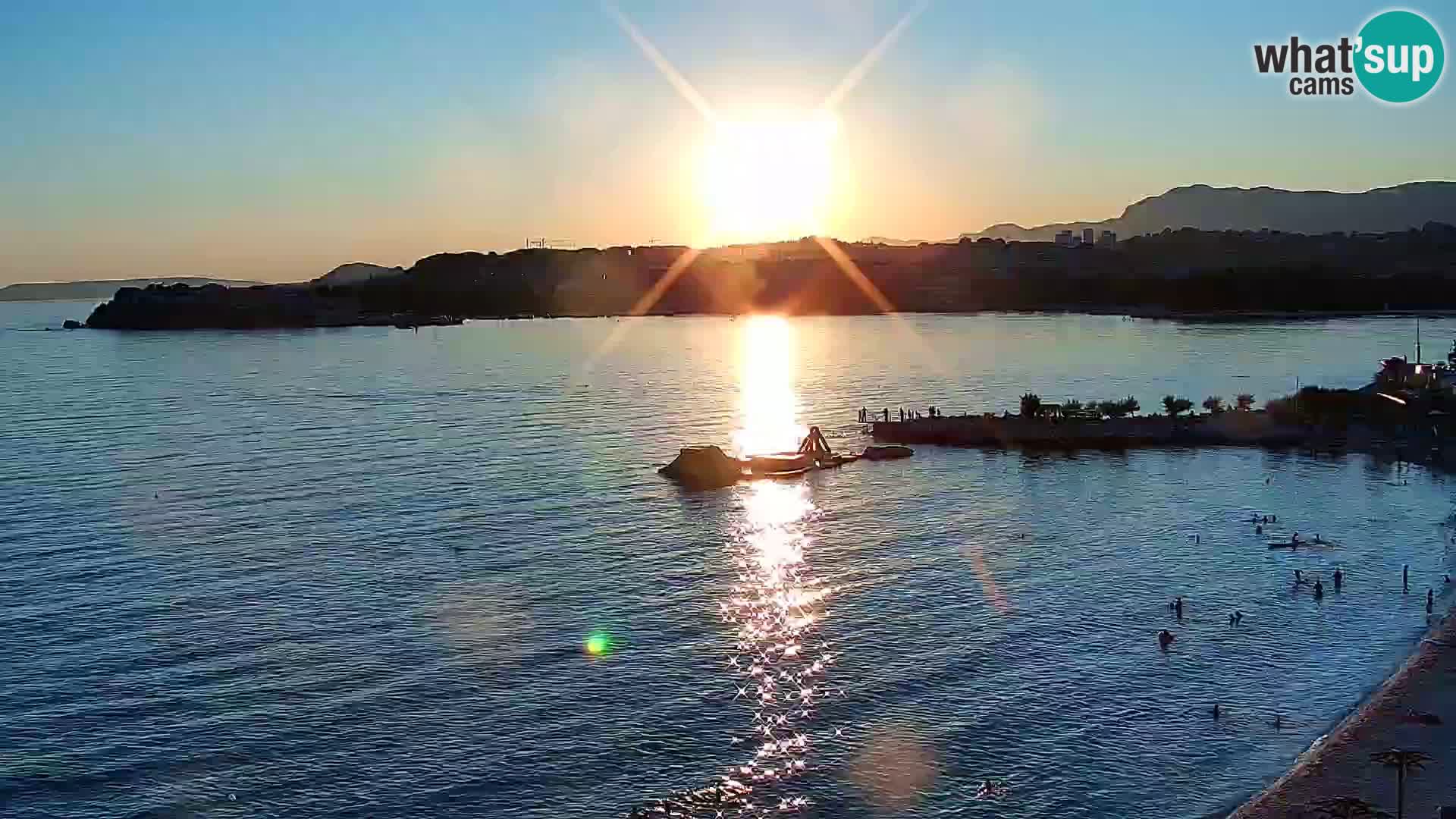 Podstrana Strand Webcam – Liveblick vom Hotel Split