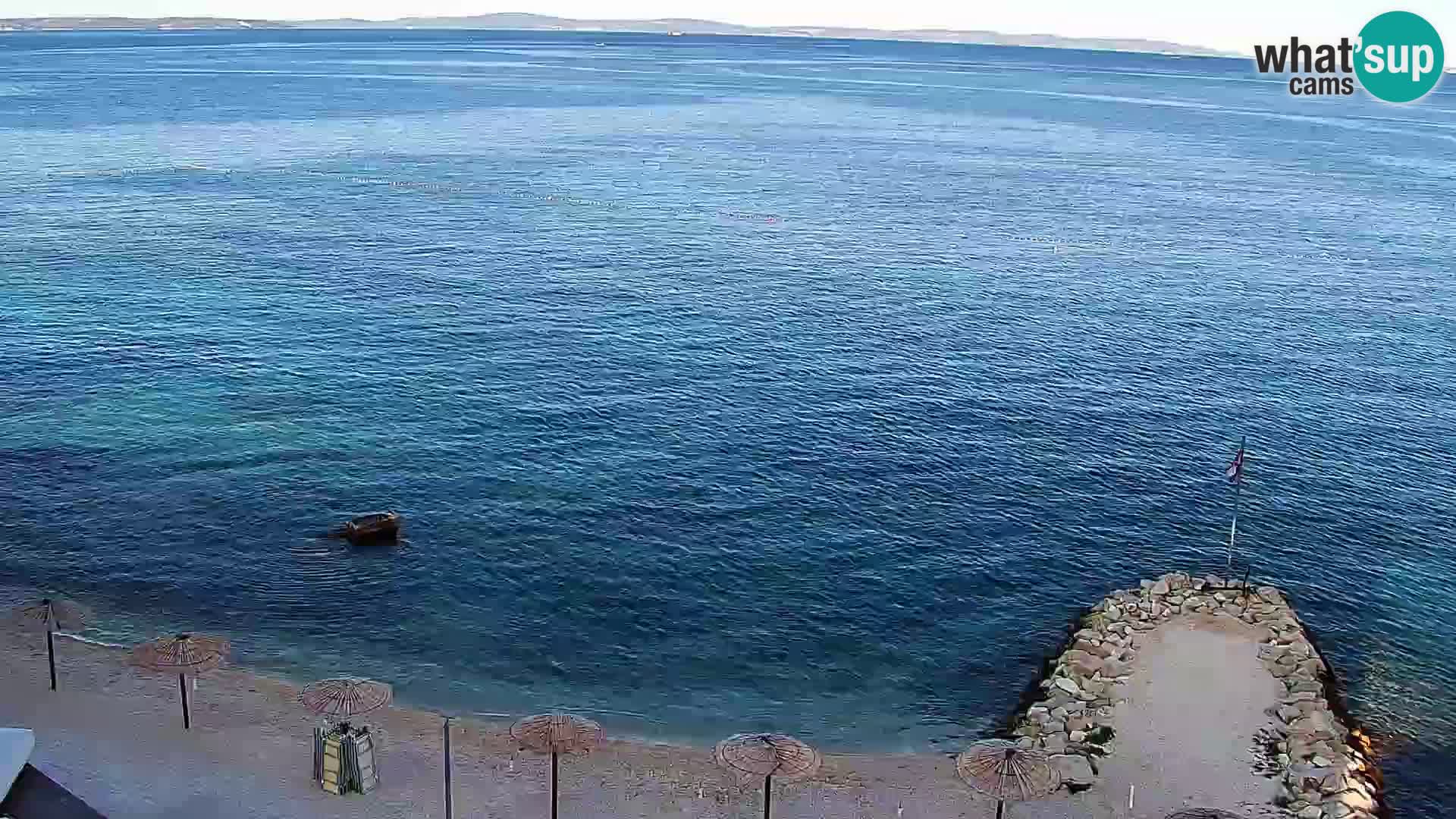 Podstrana Beach Webcam – Live View from Hotel Split