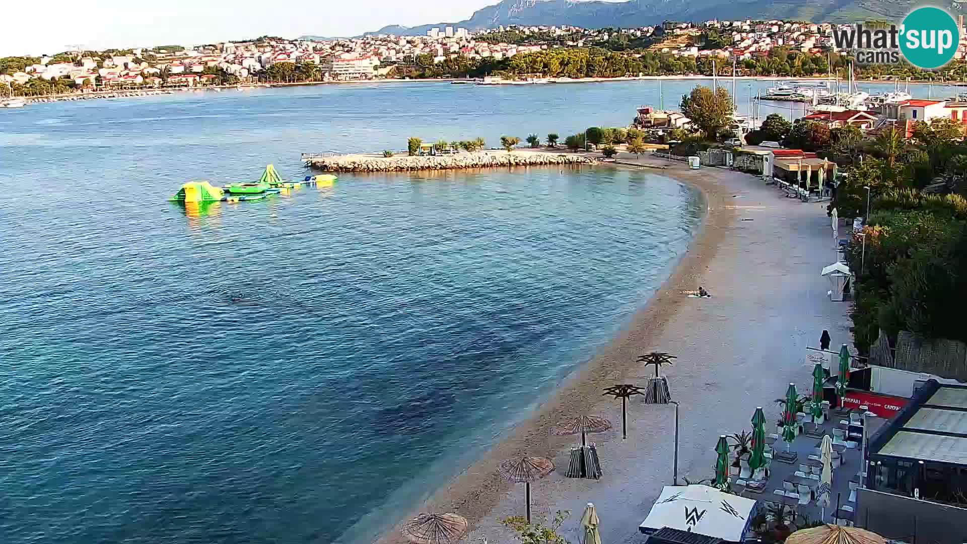 Webcam Playa de Podstrana – Vista en directo desde Hotel Split