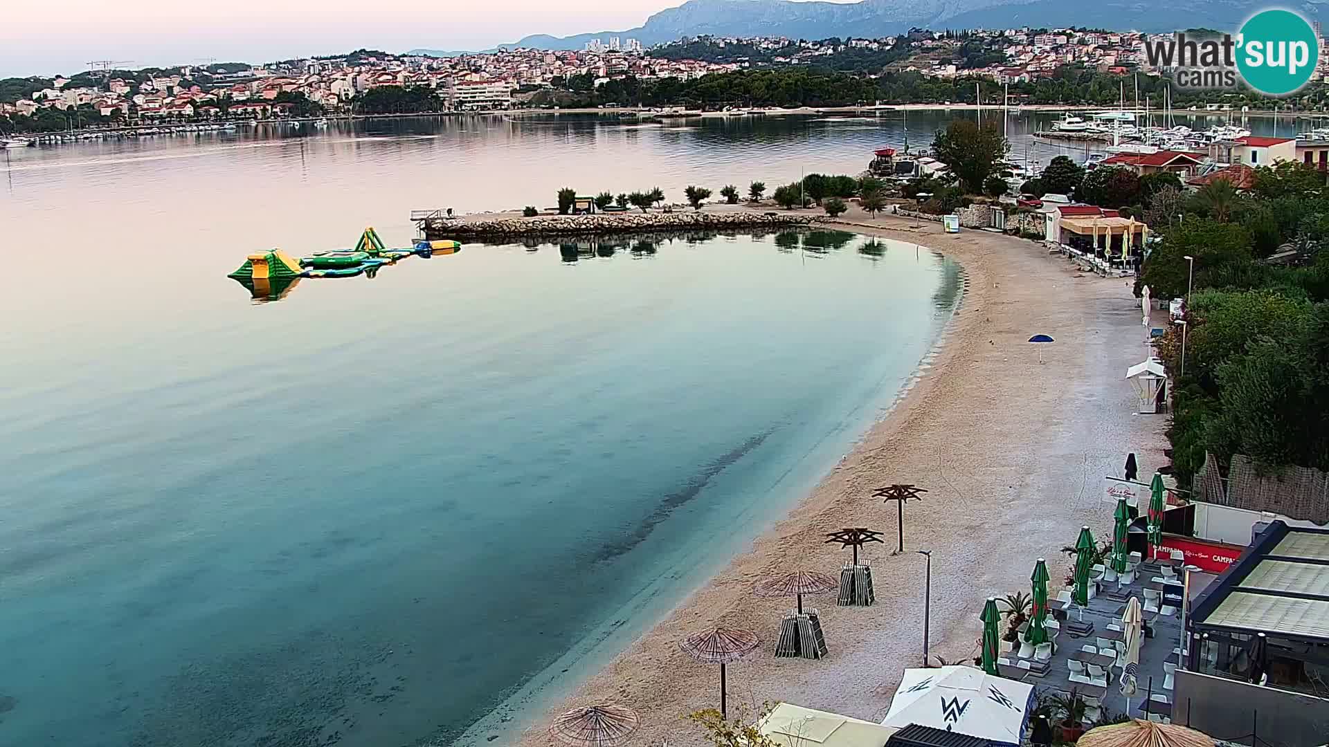 Podstrana Strand Webcam – Liveblick vom Hotel Split