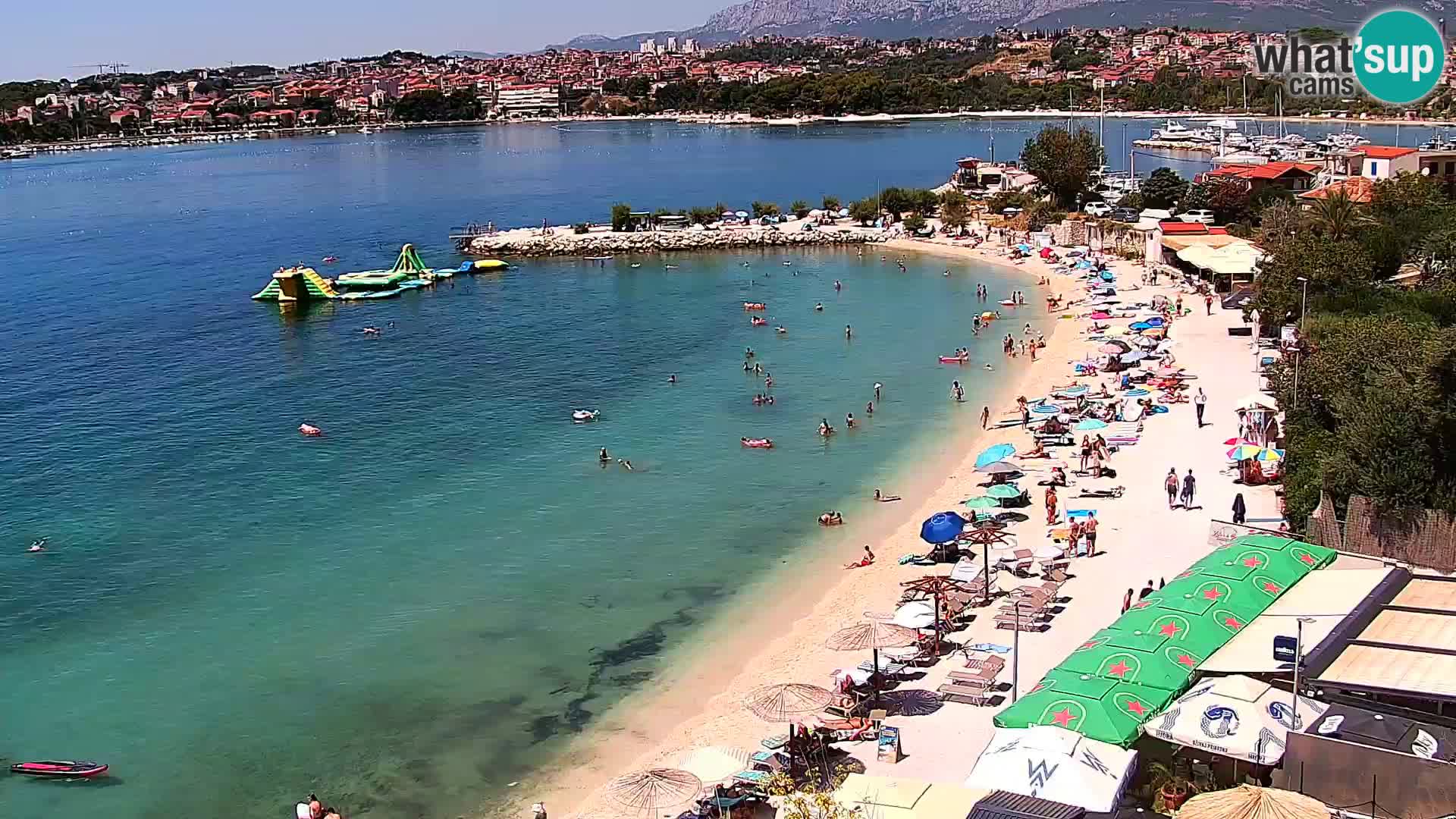 Podstrana Beach Webcam – Live View from Hotel Split