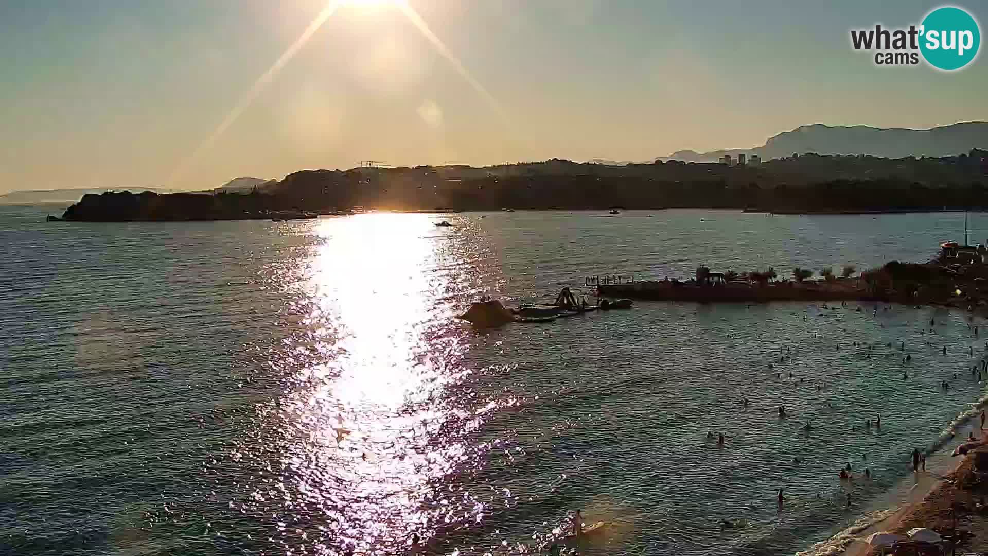 Webcam Playa de Podstrana – Vista en directo desde Hotel Split