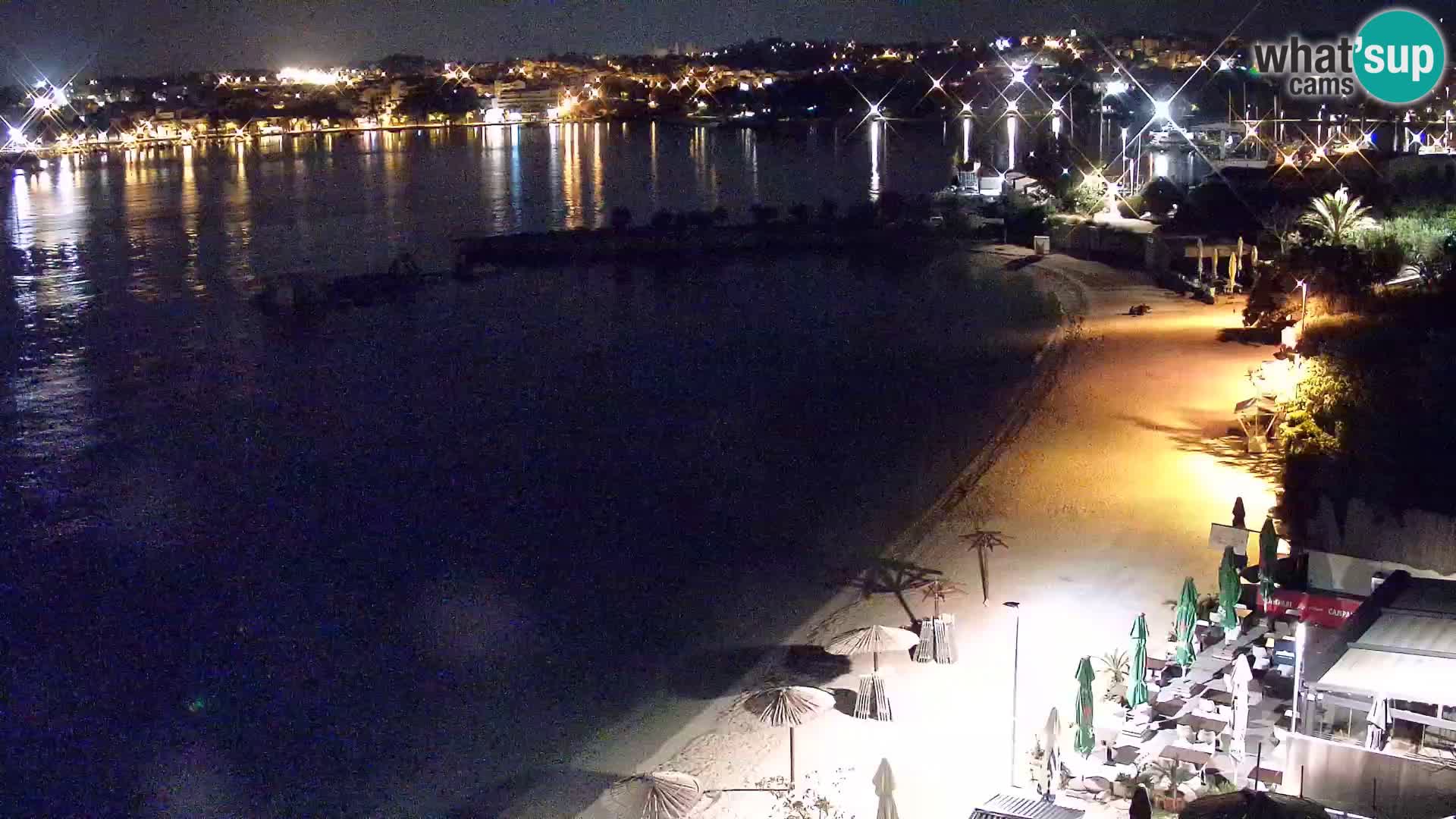 Webcam Playa de Podstrana – Vista en directo desde Hotel Split