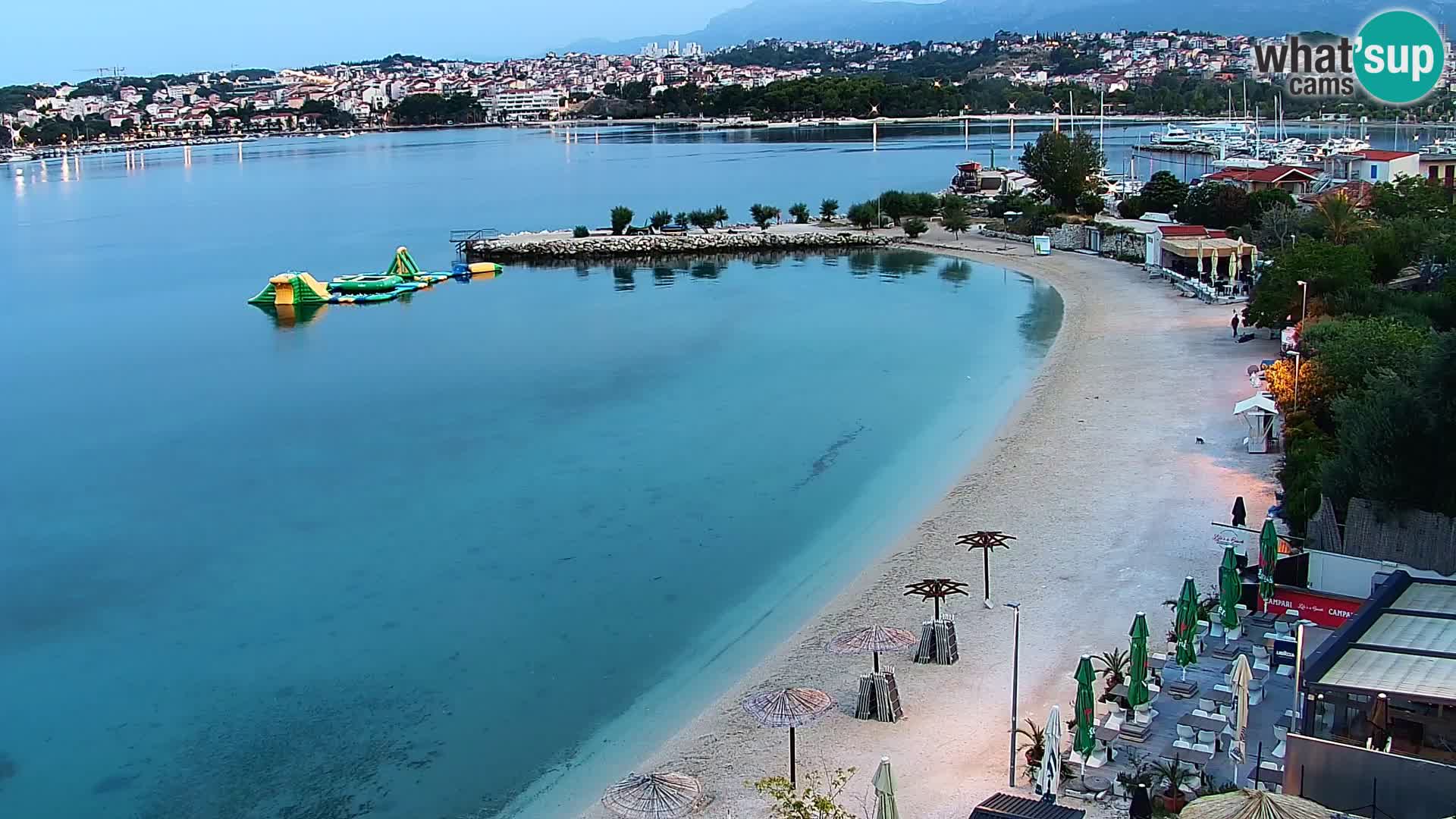 Podstrana Strand Webcam – Liveblick vom Hotel Split