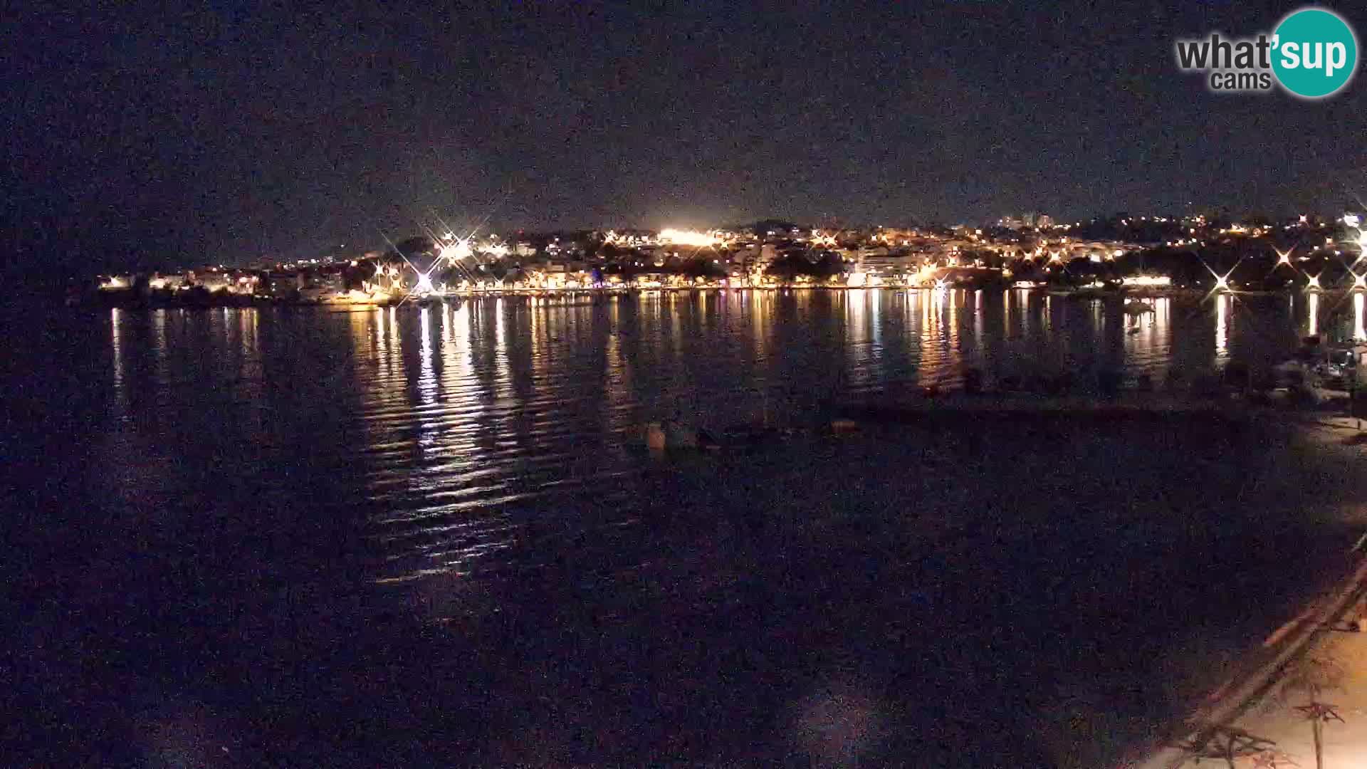 Web kamera Plaža Podstrana – Pogled uživo
