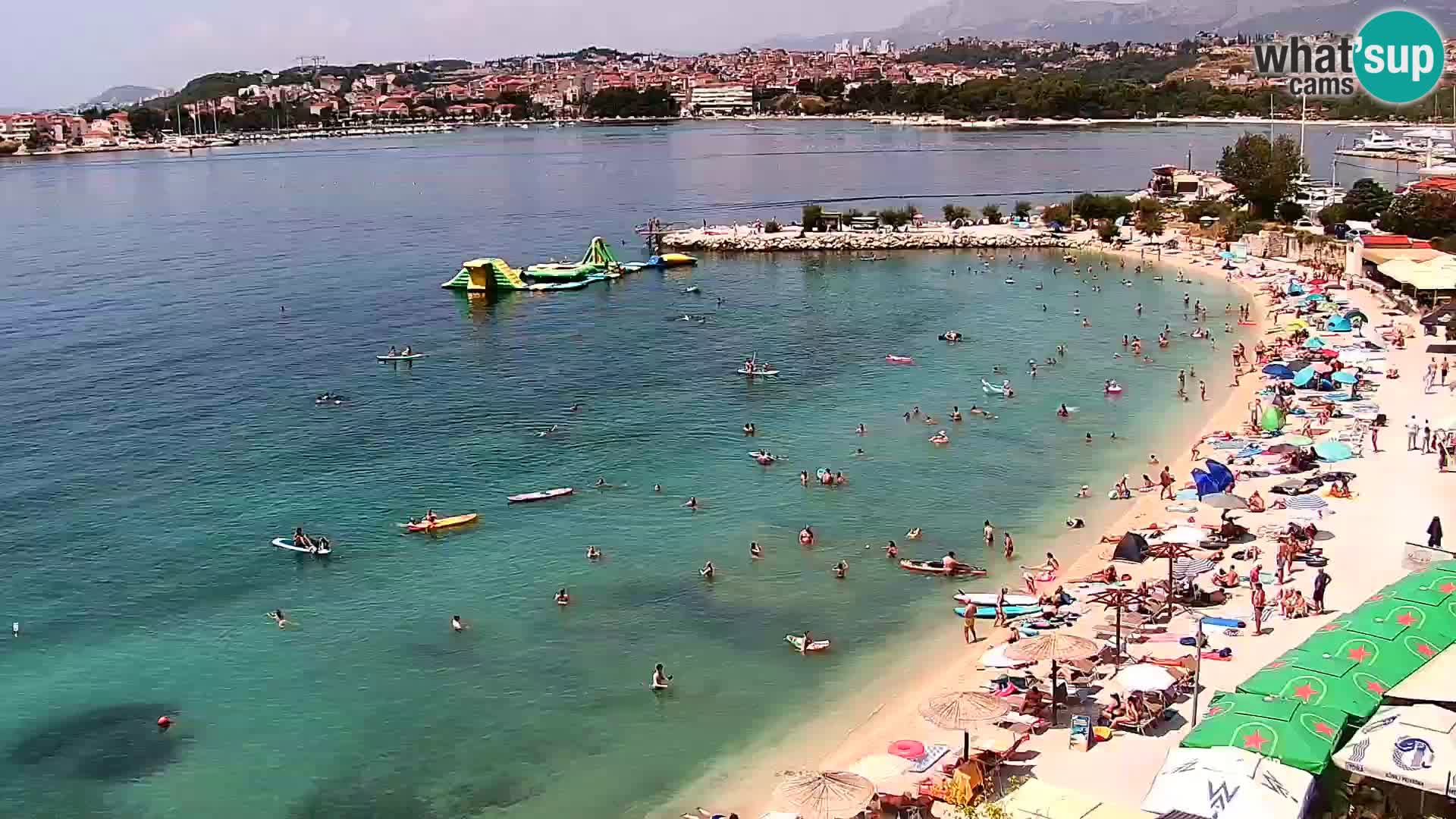 Podstrana Strand Webcam – Liveblick vom Hotel Split