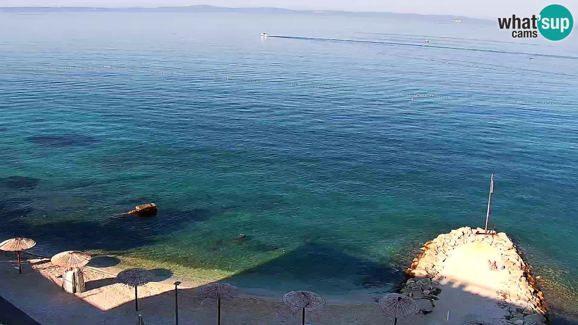 Webcam Spiaggia di Podstrana – Diretta dall’Hotel Split