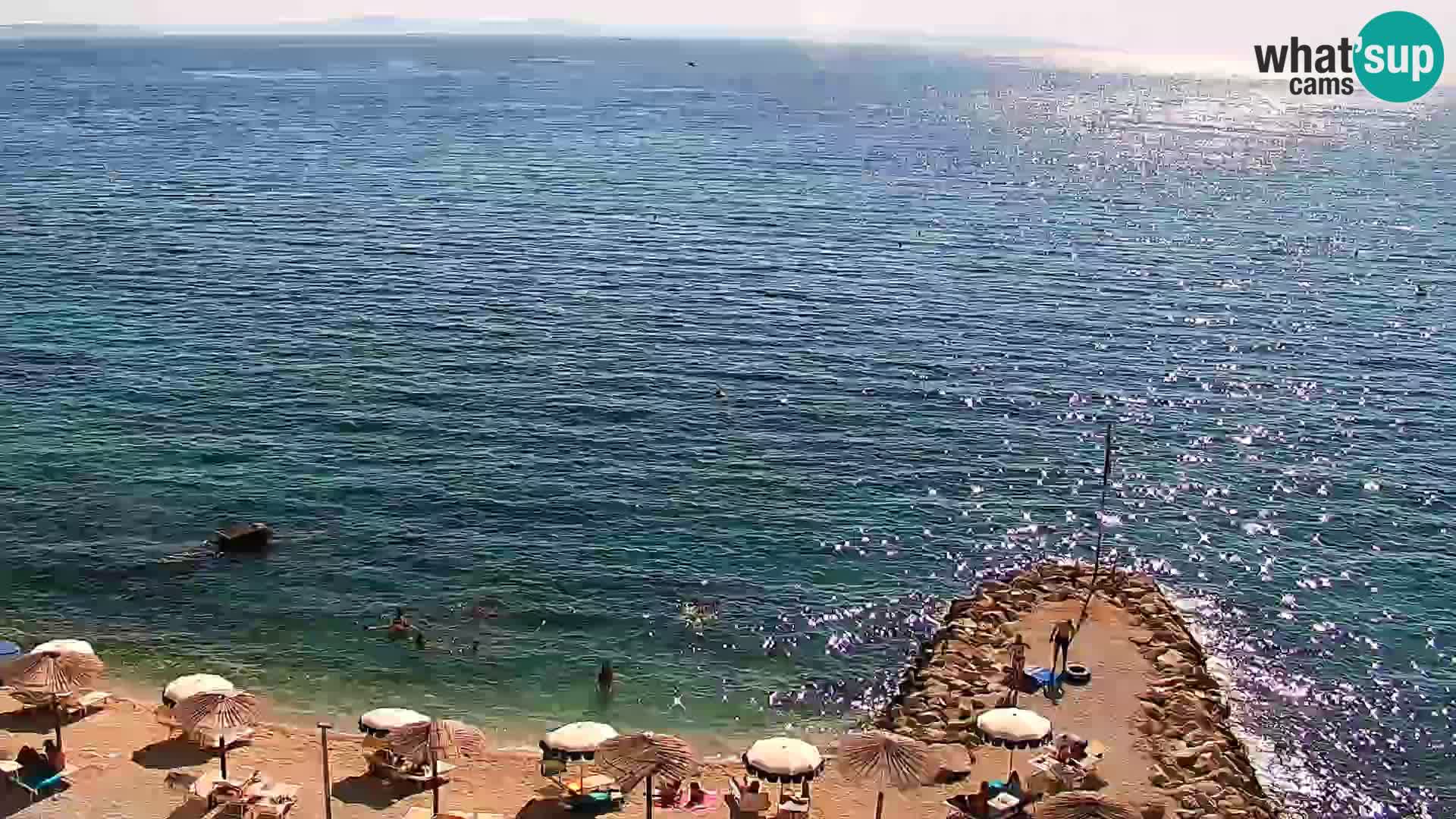 Webcam Spiaggia di Podstrana – Diretta dall’Hotel Split
