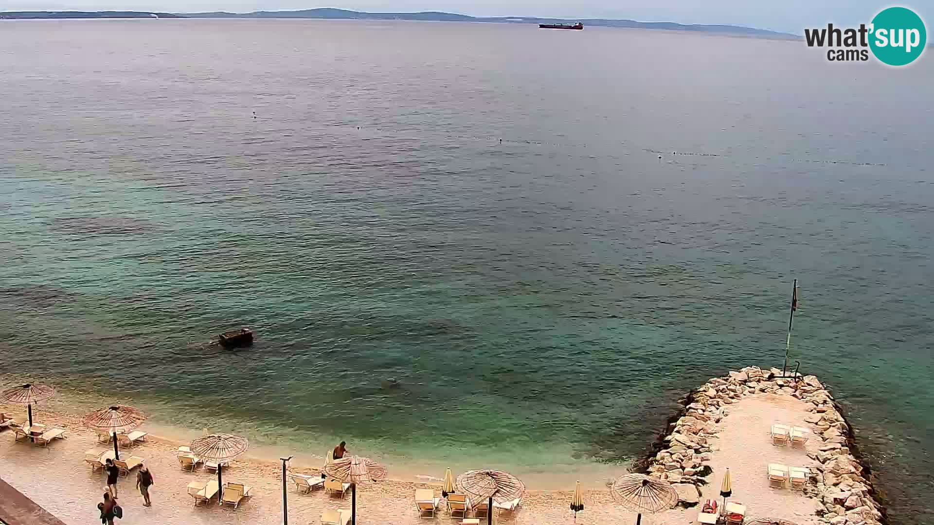 Podstrana Beach Webcam – Live View from Hotel Split