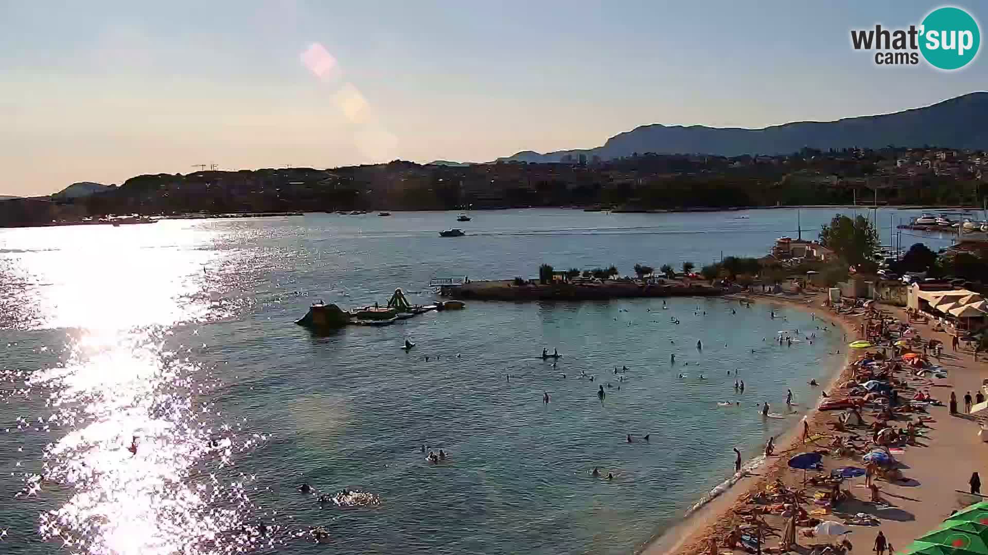 Webcam Playa de Podstrana – Vista en directo desde Hotel Split