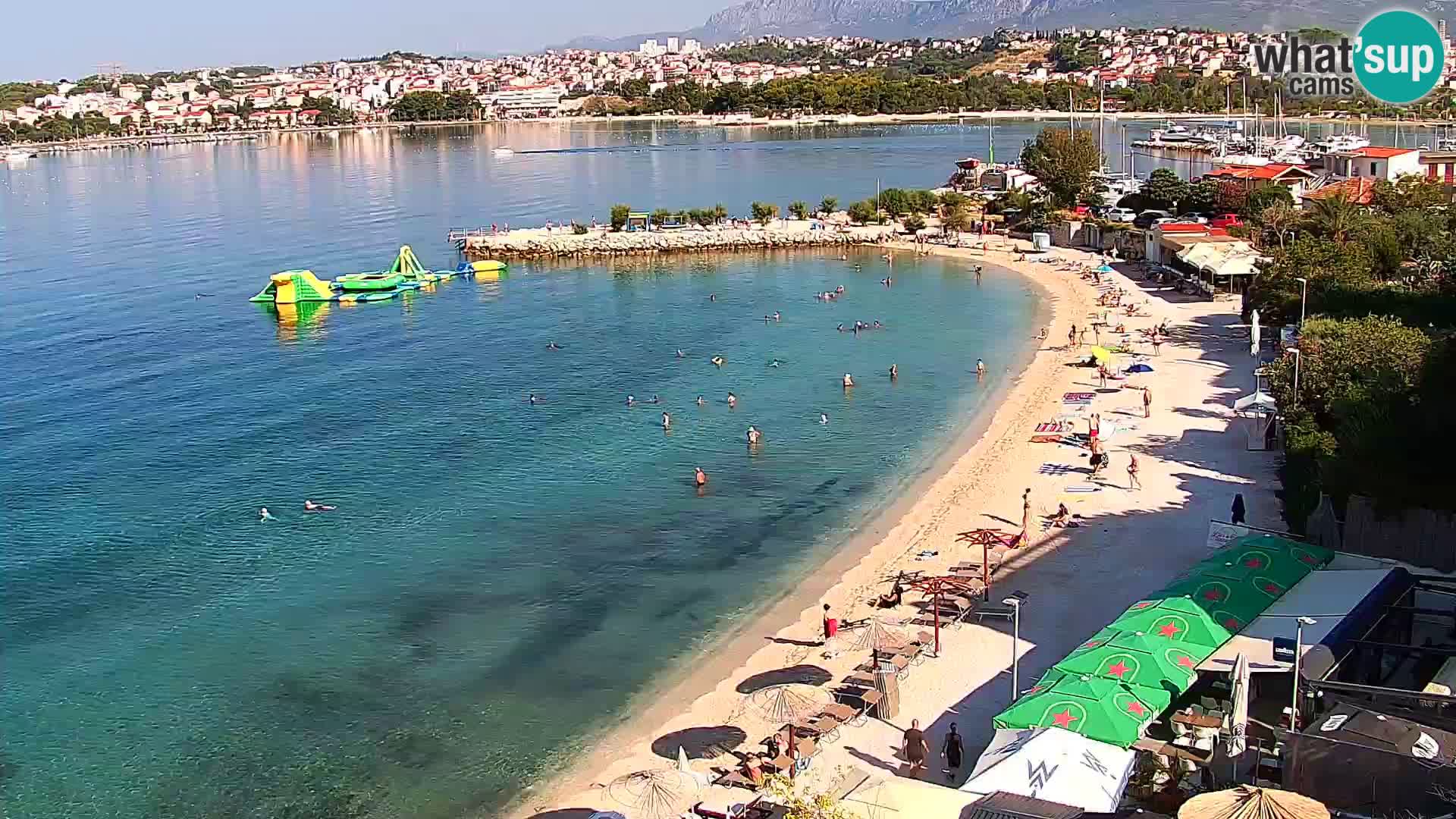 Podstrana Strand Webcam – Liveblick vom Hotel Split
