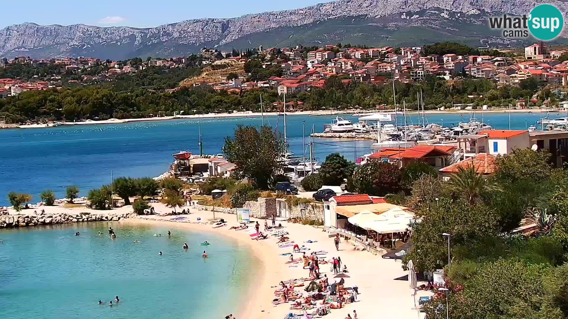 Podstrana Beach Webcam – Live View from Hotel Split