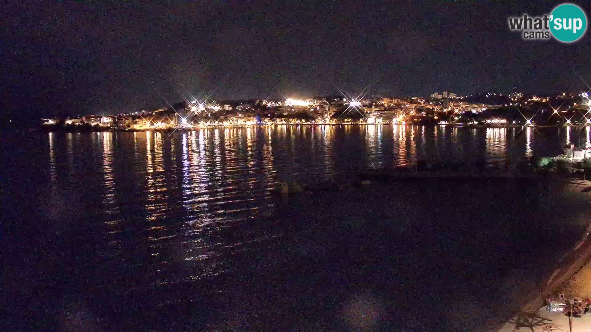 Webcam Playa de Podstrana – Vista en directo desde Hotel Split