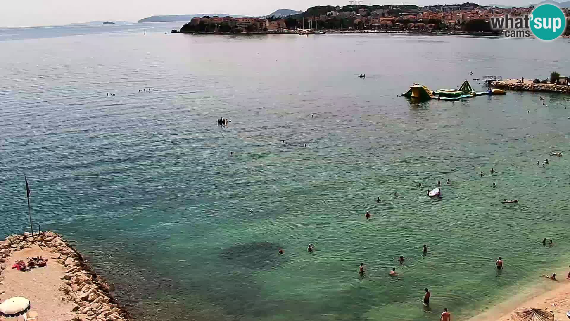 Web kamera Plaža Podstrana – Pogled uživo