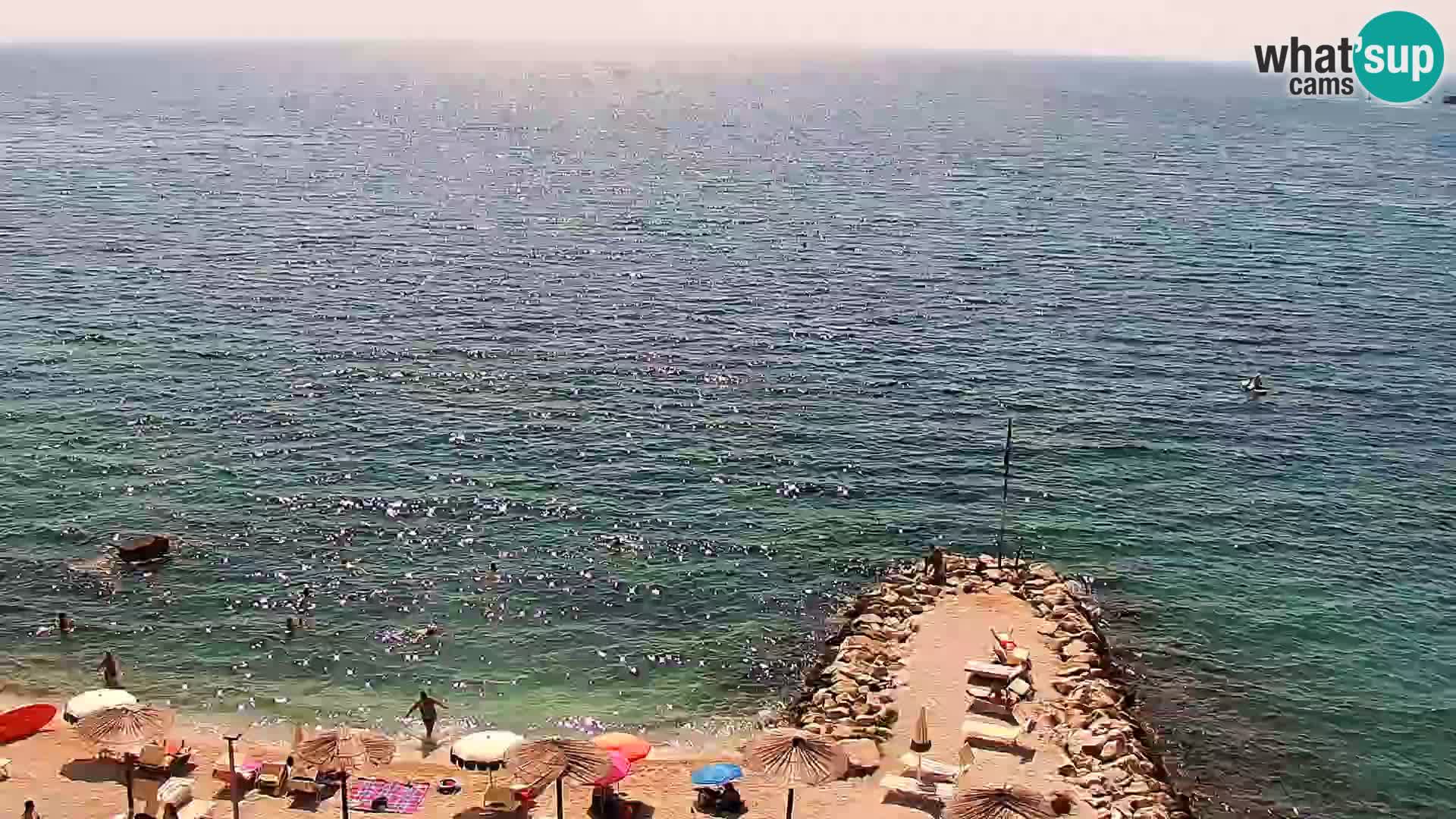 Podstrana Beach Webcam – Live View from Hotel Split