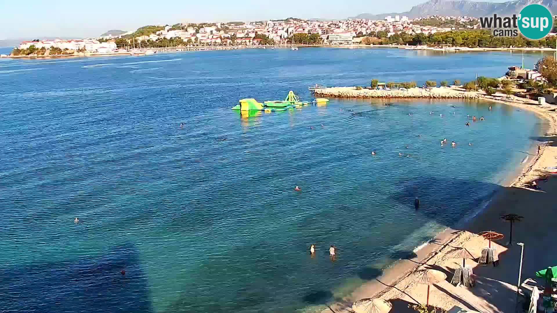 Podstrana Beach Webcam – Live View from Hotel Split