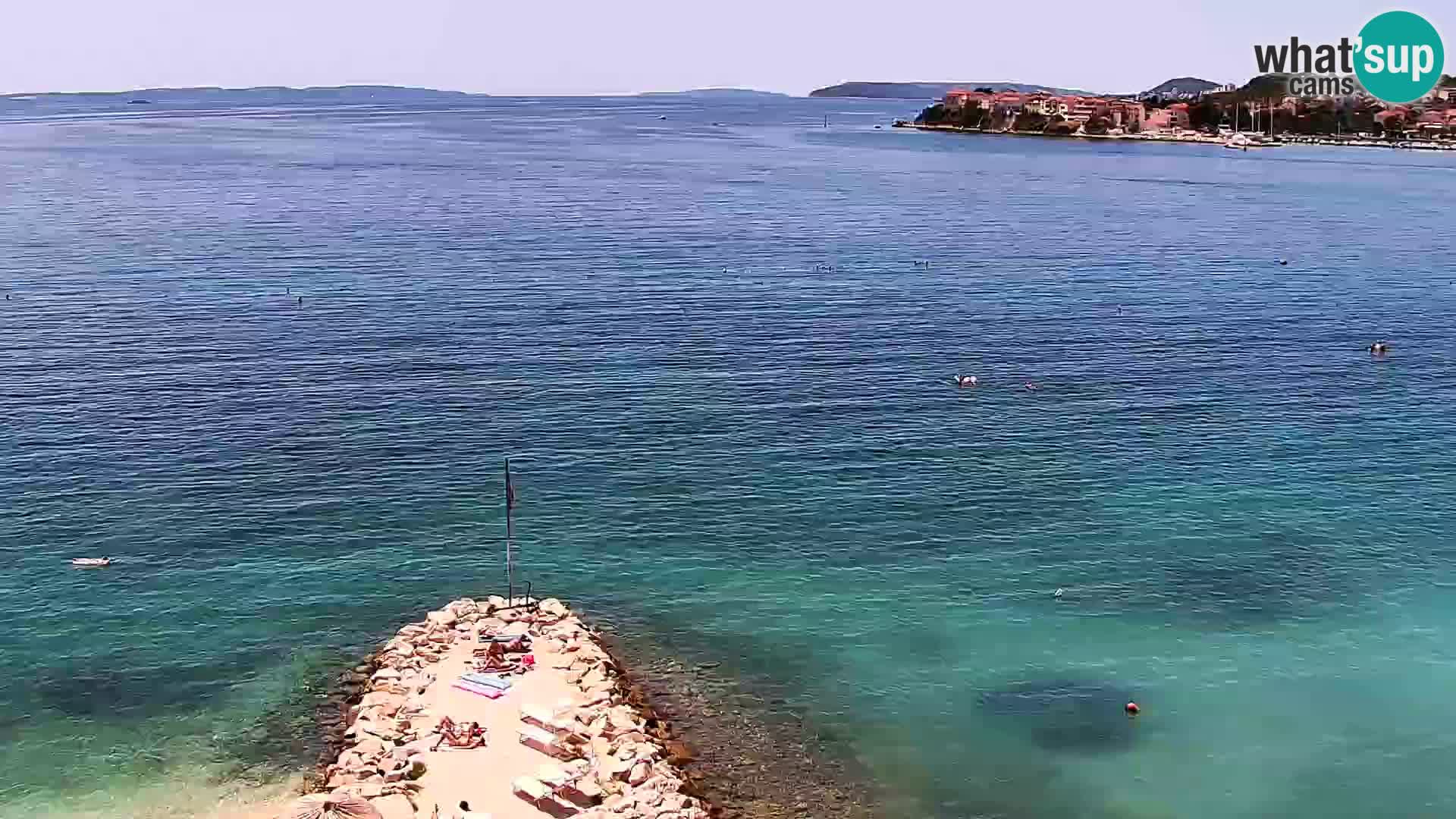 Web kamera Plaža Podstrana – Pogled uživo