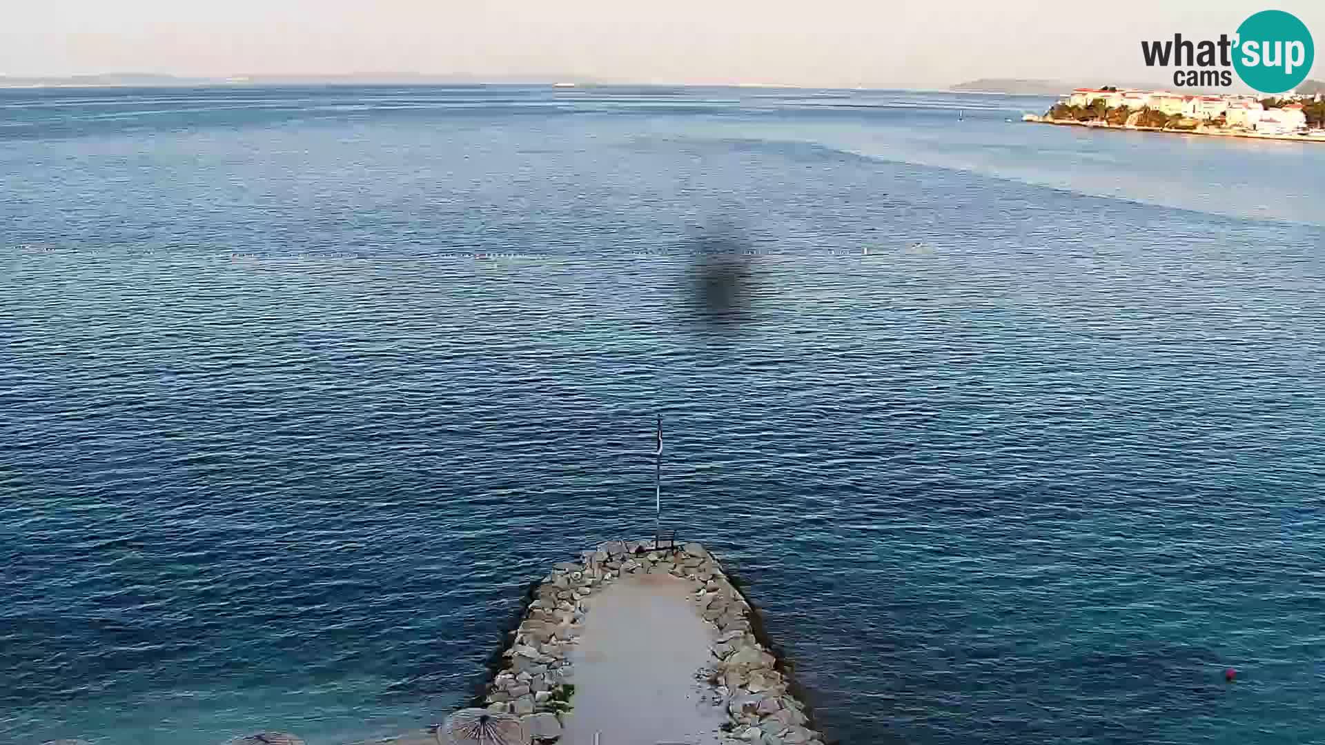 Webcam plage de Podstrana – Vue en direct depuis Hotel Split