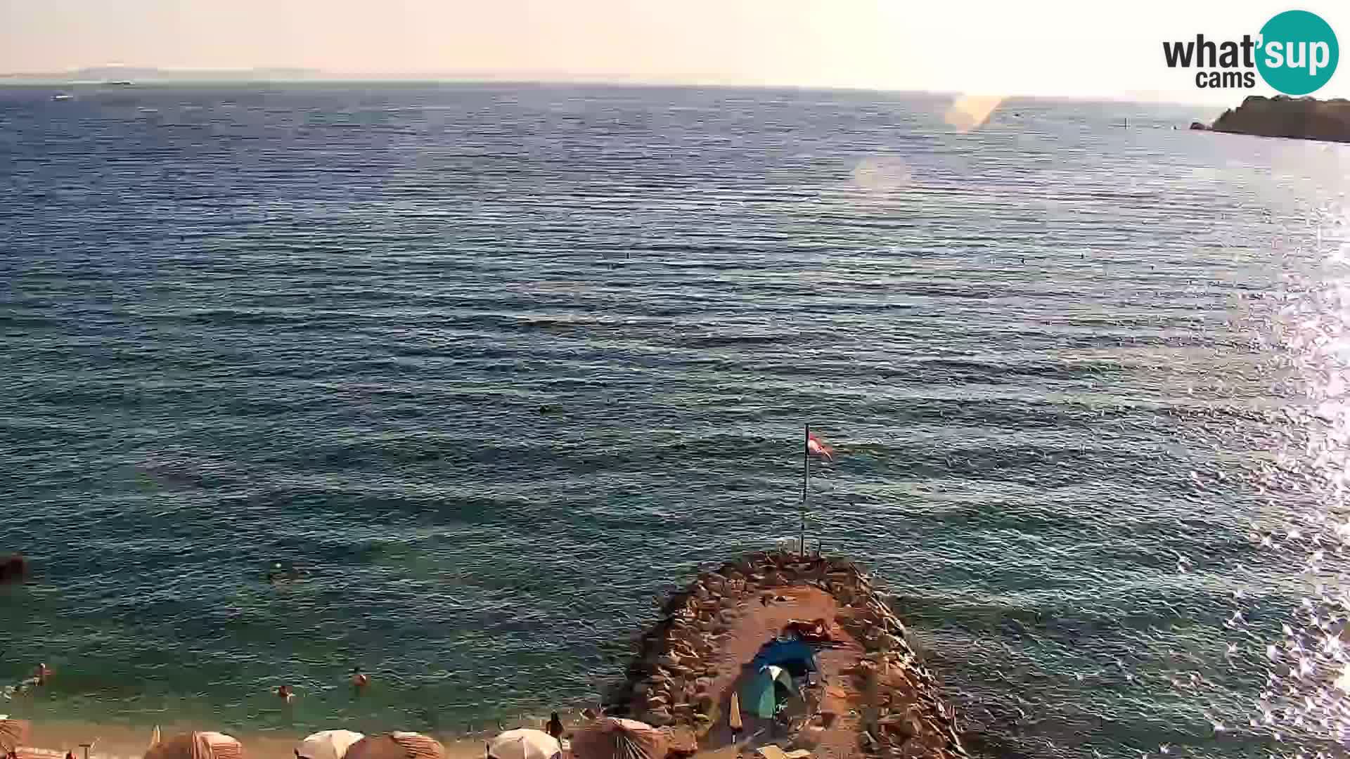 Podstrana Strand Webcam – Liveblick vom Hotel Split