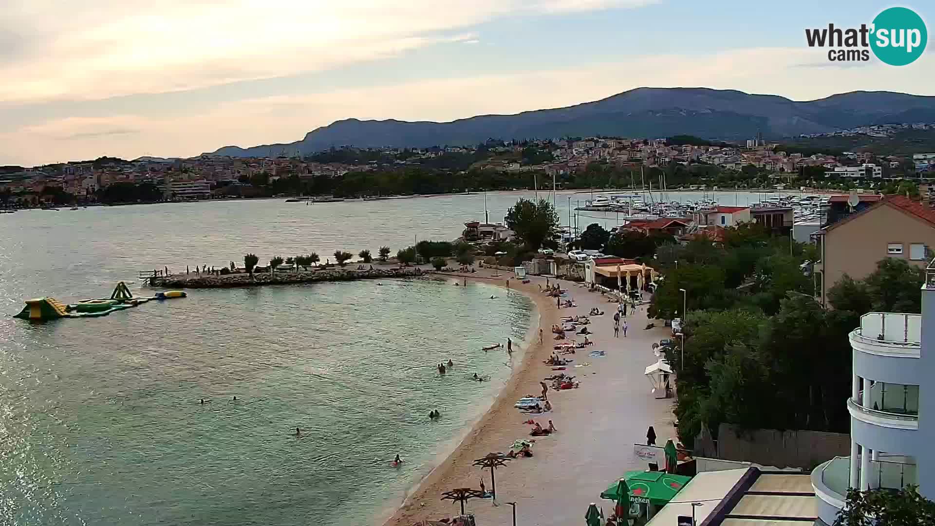 Podstrana Beach Webcam – Live View from Hotel Split